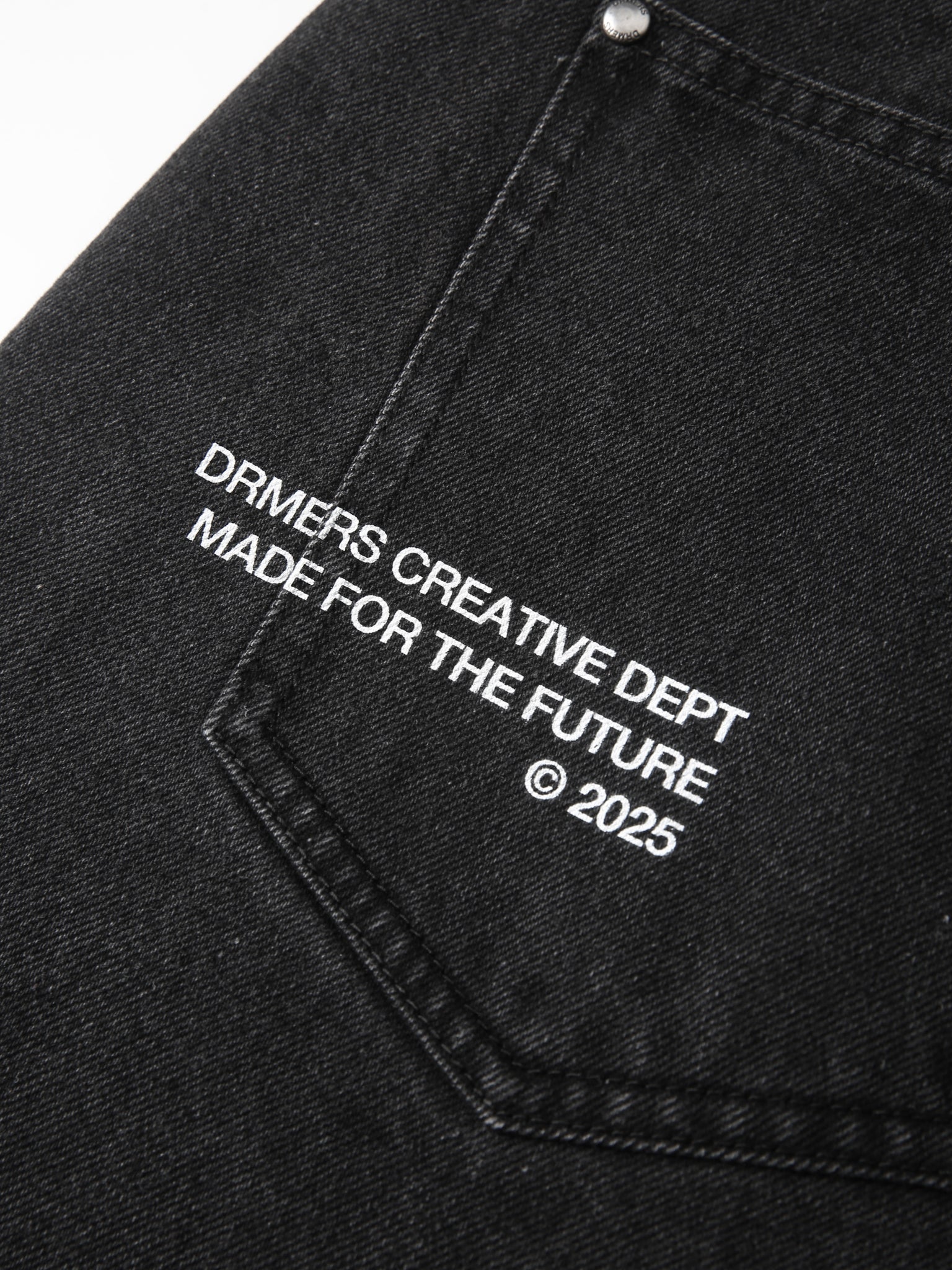 CREATIVE DEPT JEANS - BLACK-Fineriform