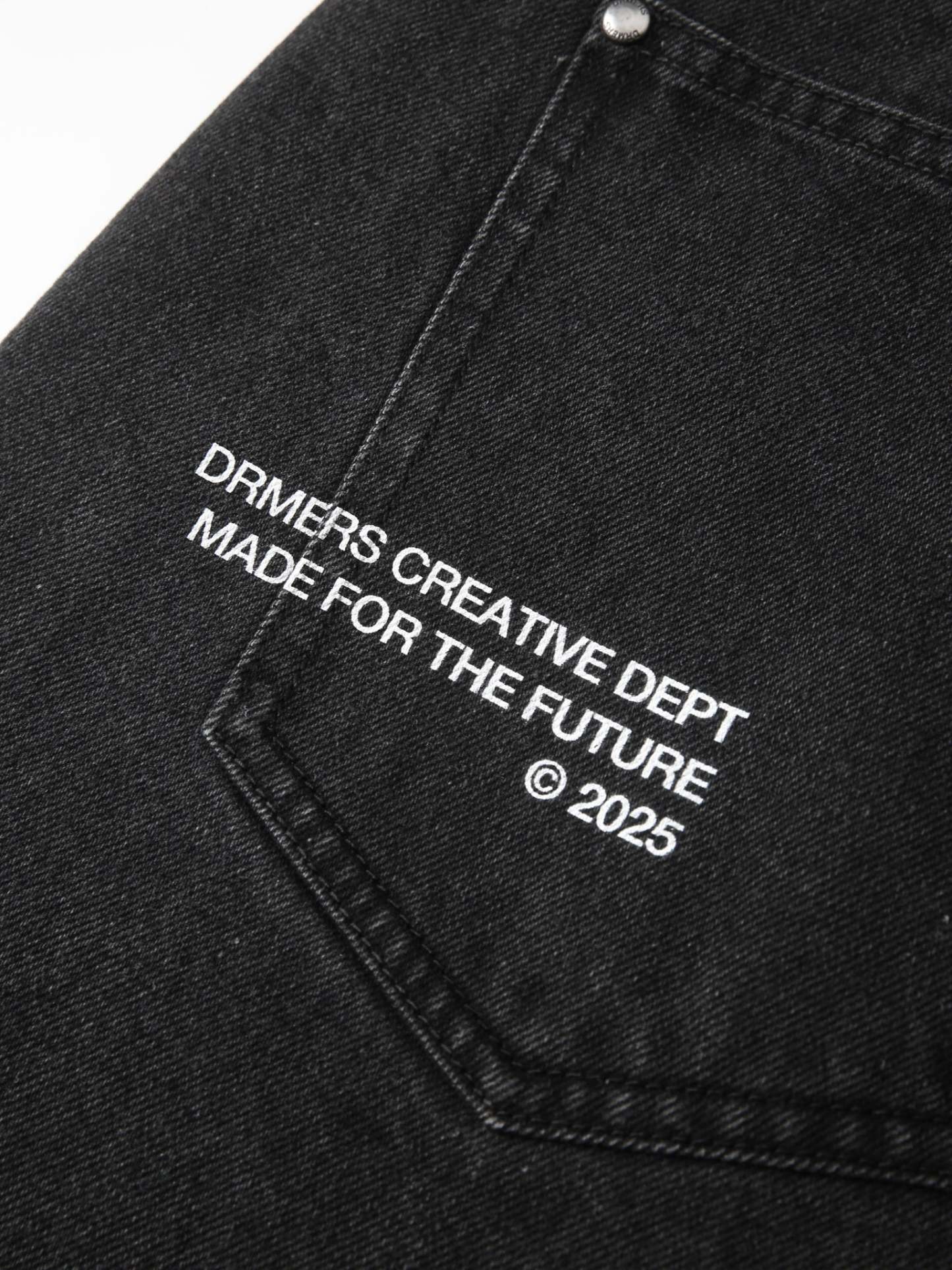 CREATIVE DEPT JEANS - BLACK-Fineriform