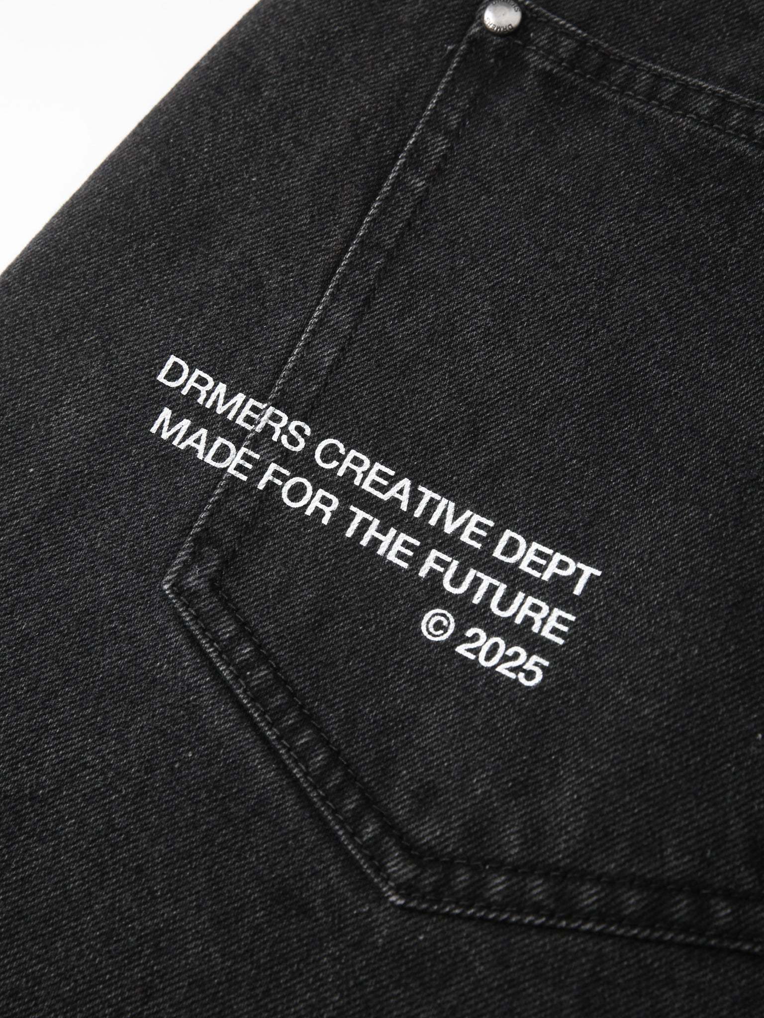 CREATIVE DEPT JEANS - BLACK-Fineriform