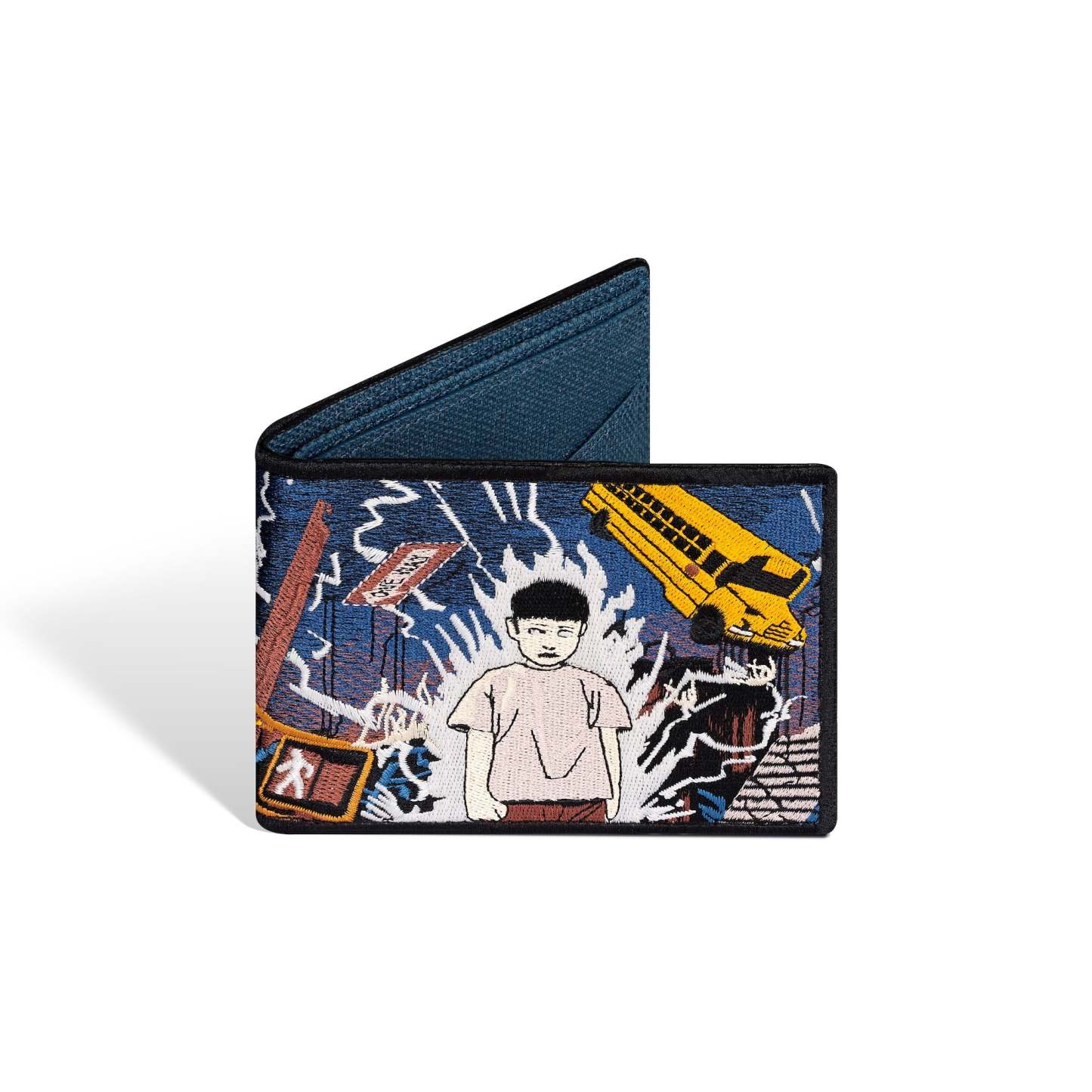 "super kid" wallet UV reactive-Fineriform