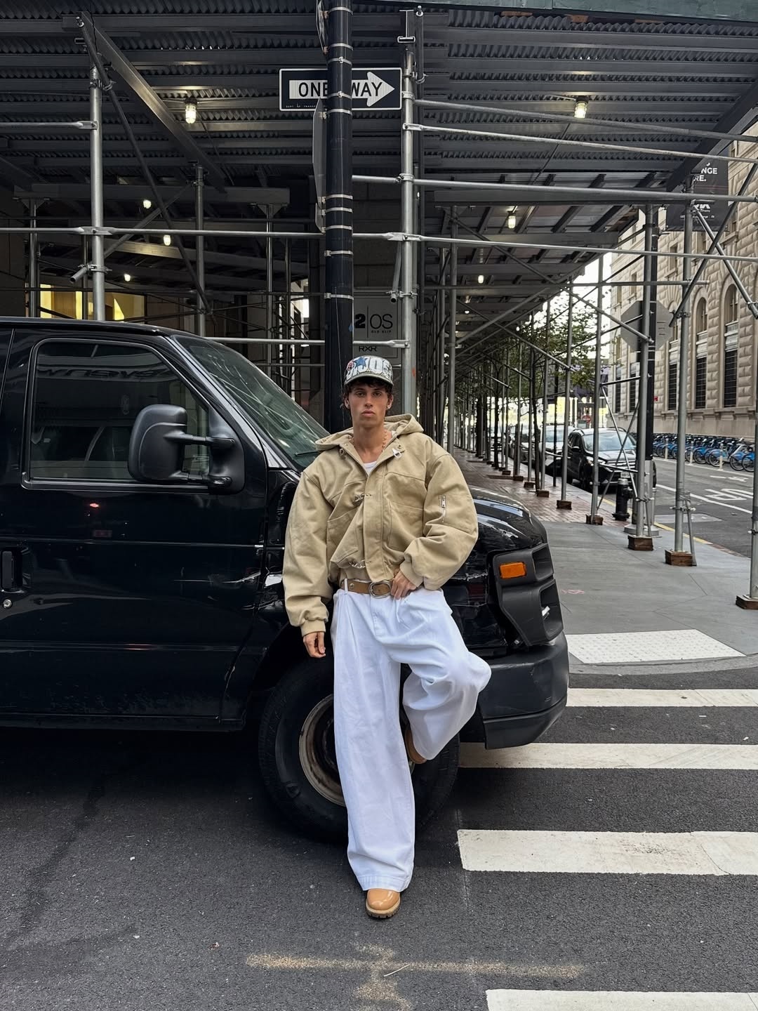 15OZ CANVAS CLASP BOMBER JACKET-Fineriform