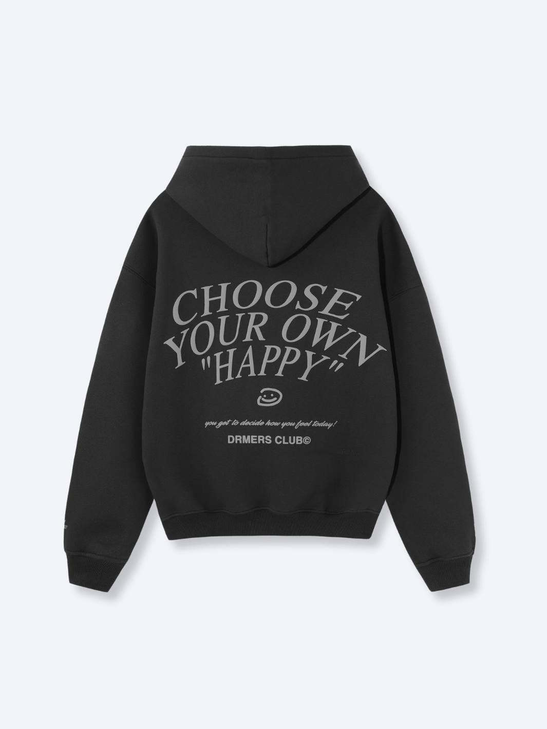 PERSPECTIVE HOODIE - FADED BLACK-Fineriform