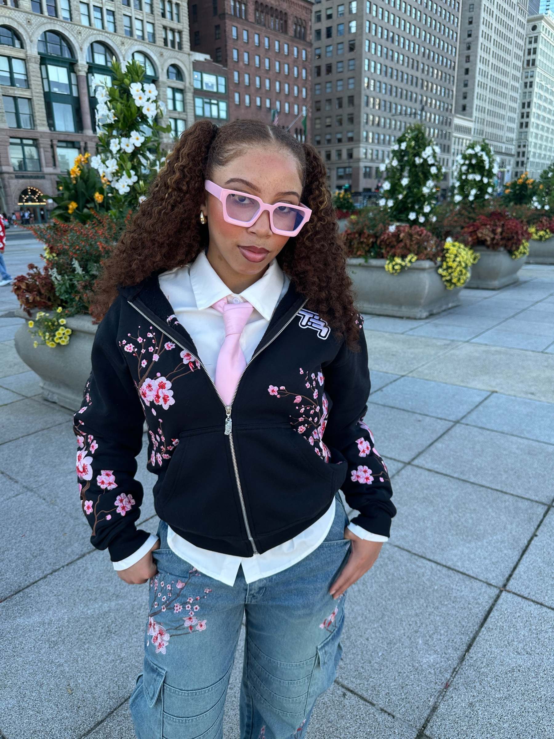 Cherry Blossom Hoodie-Fineriform