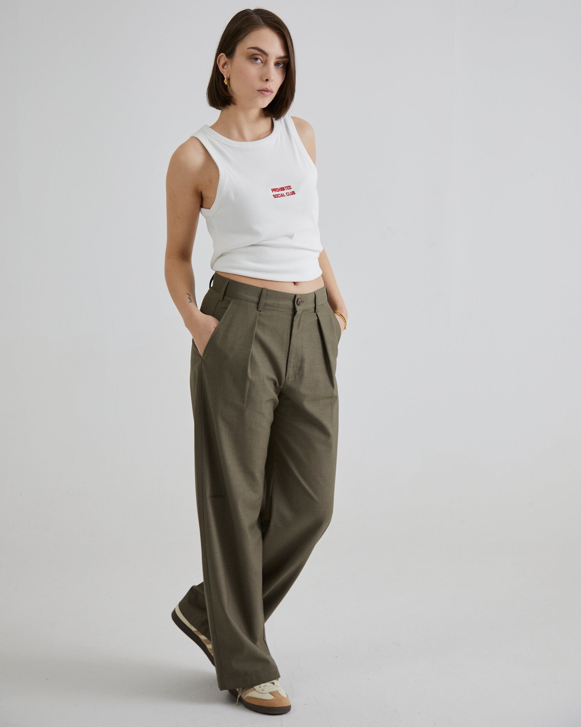 SOHO PLEATED PANTS-Fineriform