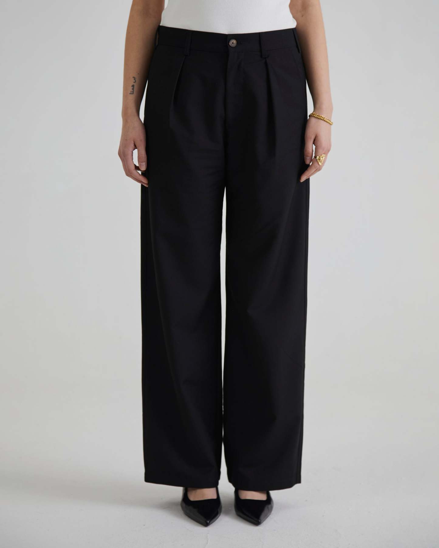SOHO PLEATED PANTS-Fineriform