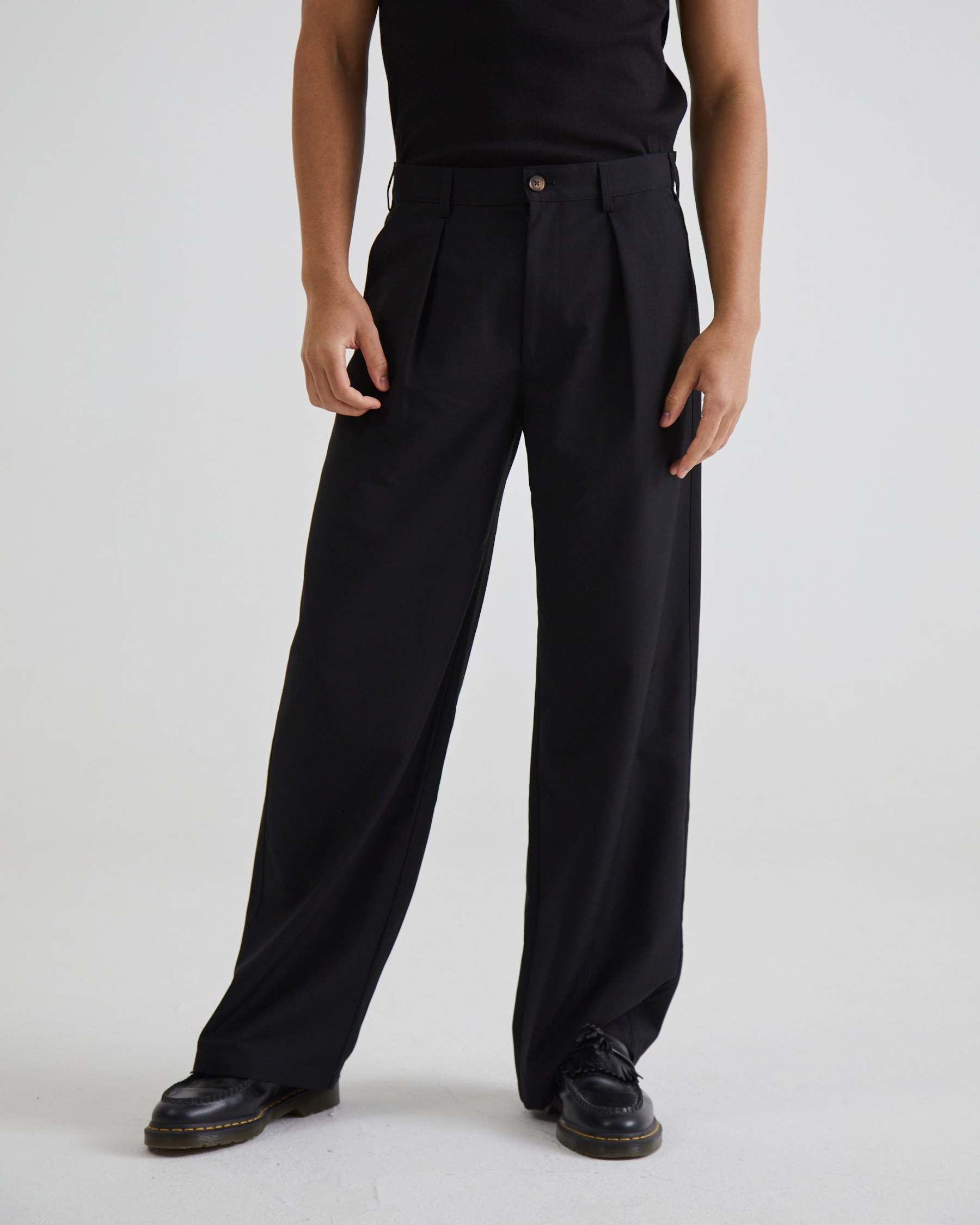 SOHO PLEATED PANTS-Fineriform