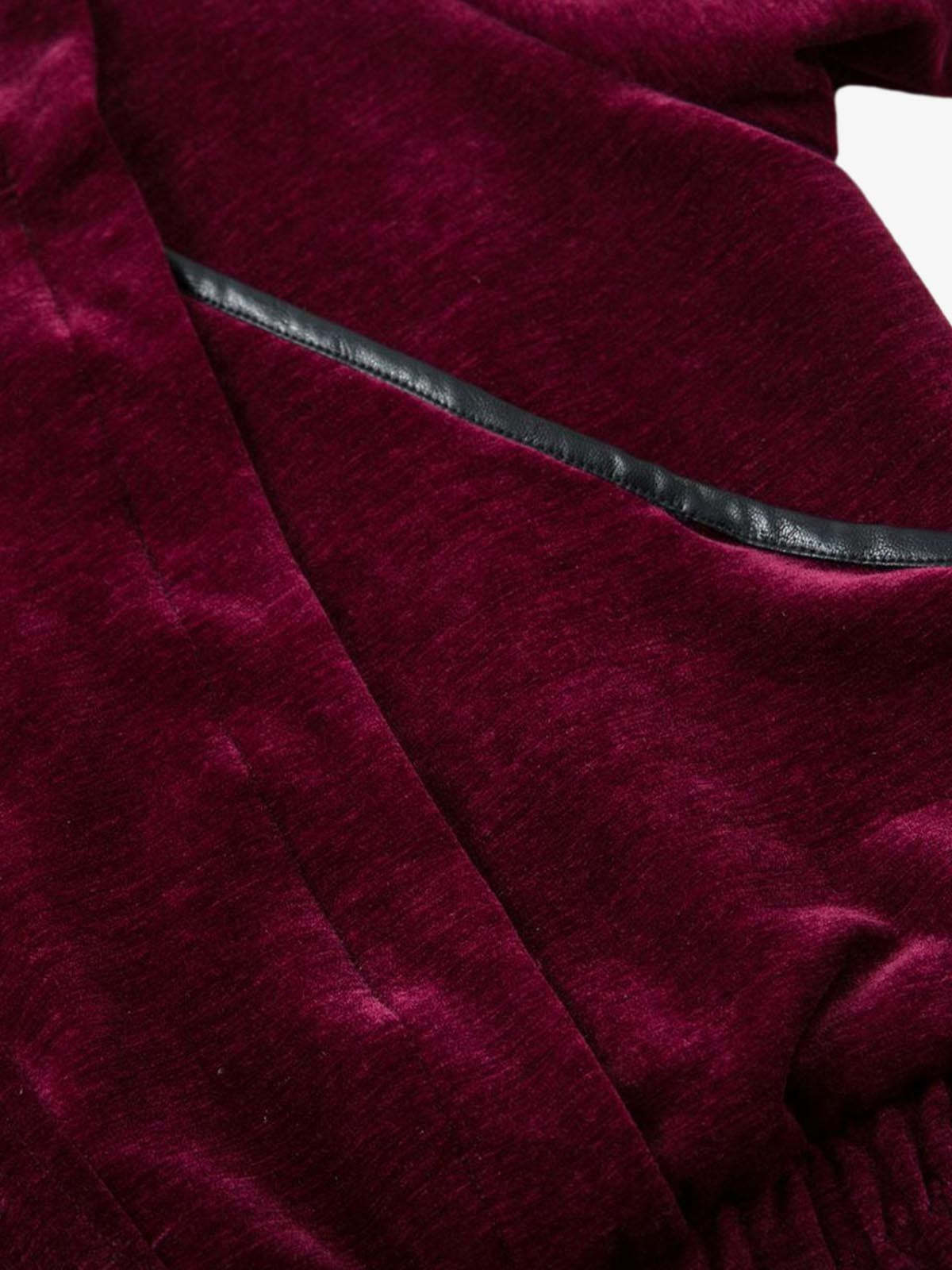 Retro Velvet Luxury Lapel Jacket-Fineriform