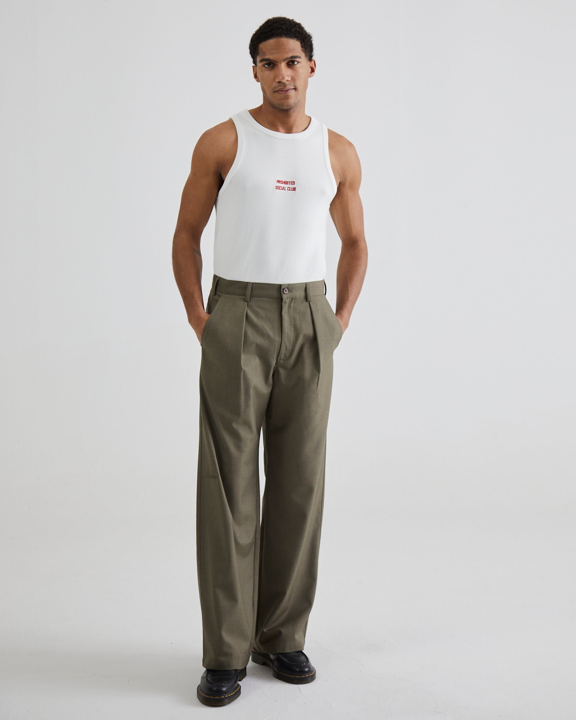 SOHO PLEATED PANTS-Fineriform