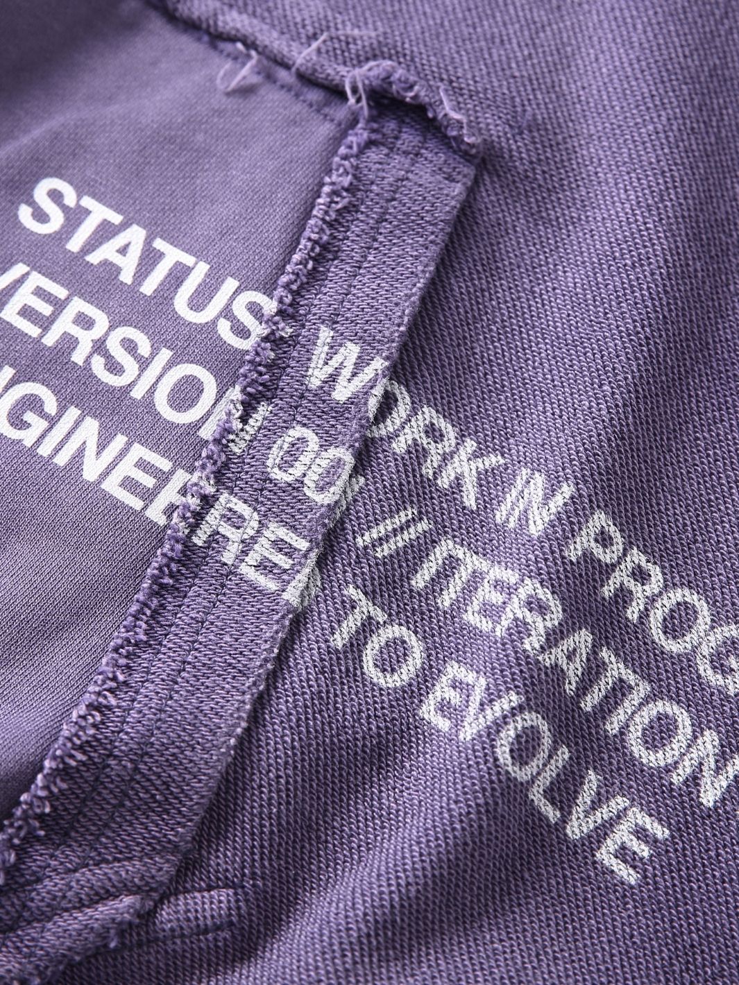 IN PROGRESS REVERSIBLE HOODIE - AMETHYST-Fineriform