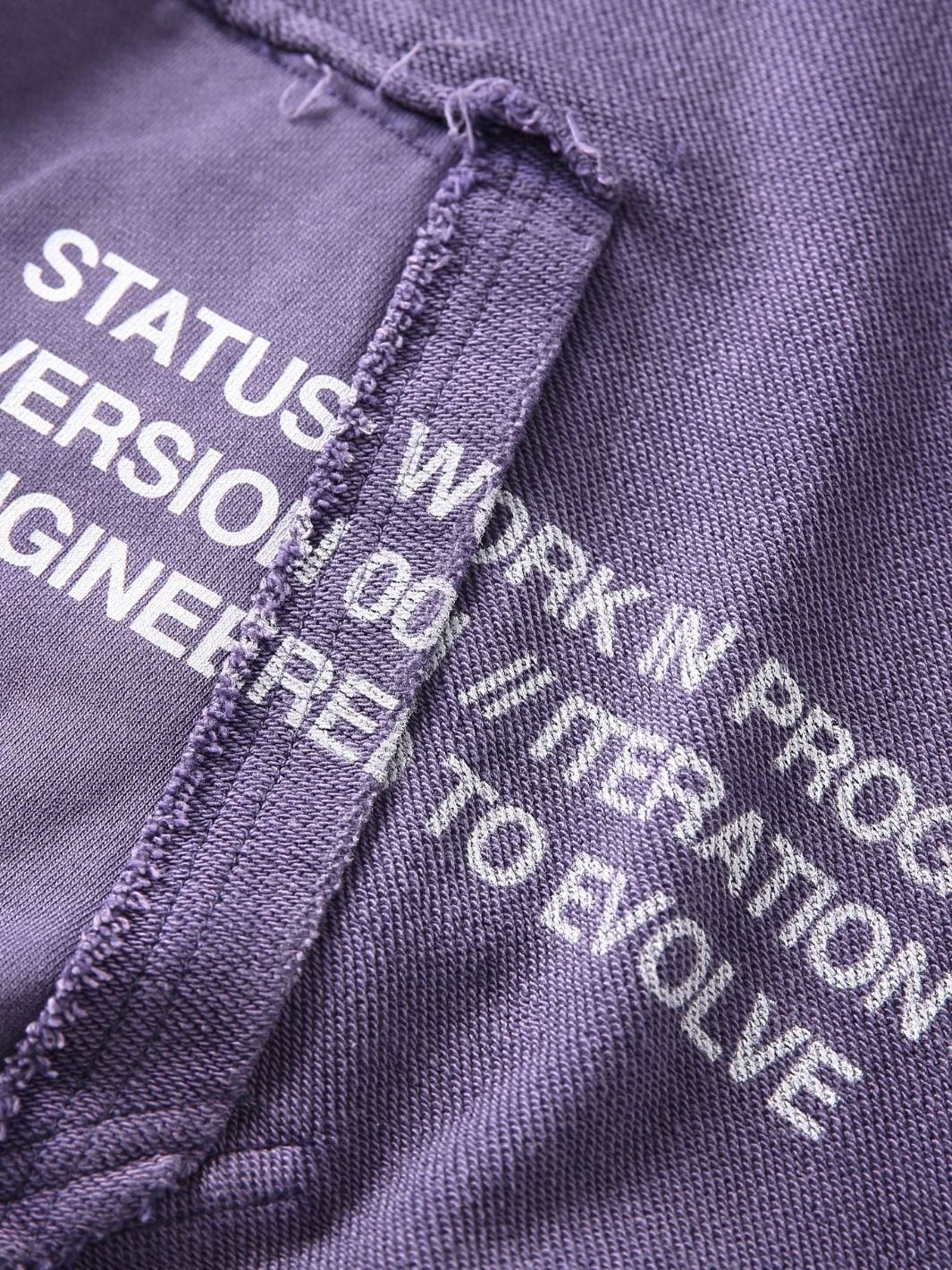 IN PROGRESS REVERSIBLE HOODIE - AMETHYST-Fineriform