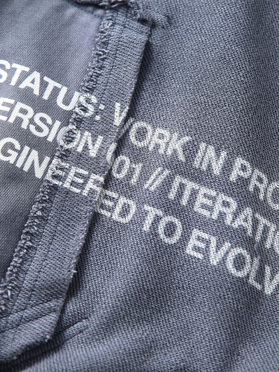 IN PROGRESS REVERSIBLE HOODIE - BLUE LAVENDER-Fineriform