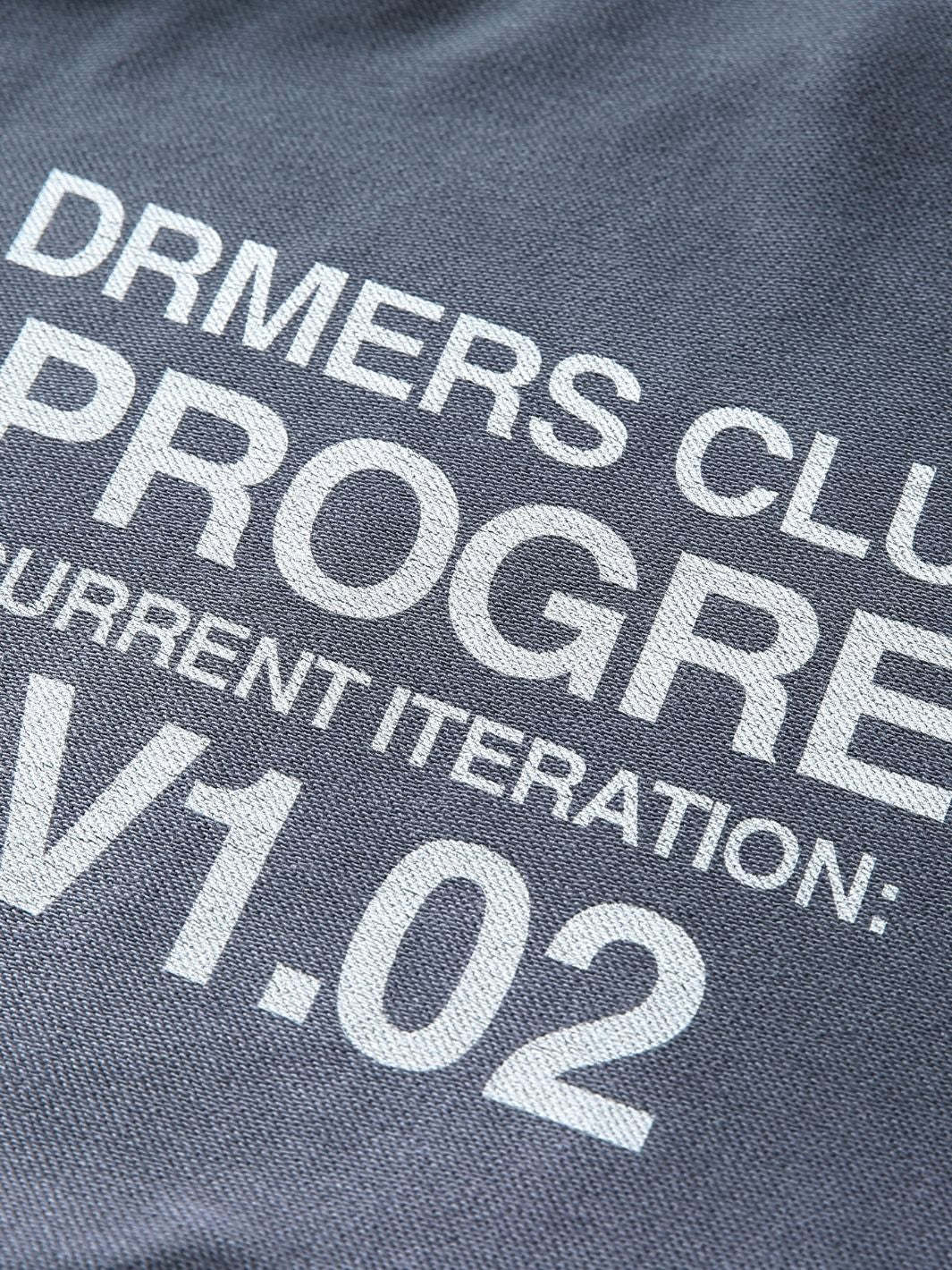 IN PROGRESS REVERSIBLE HOODIE - BLUE LAVENDER-Fineriform