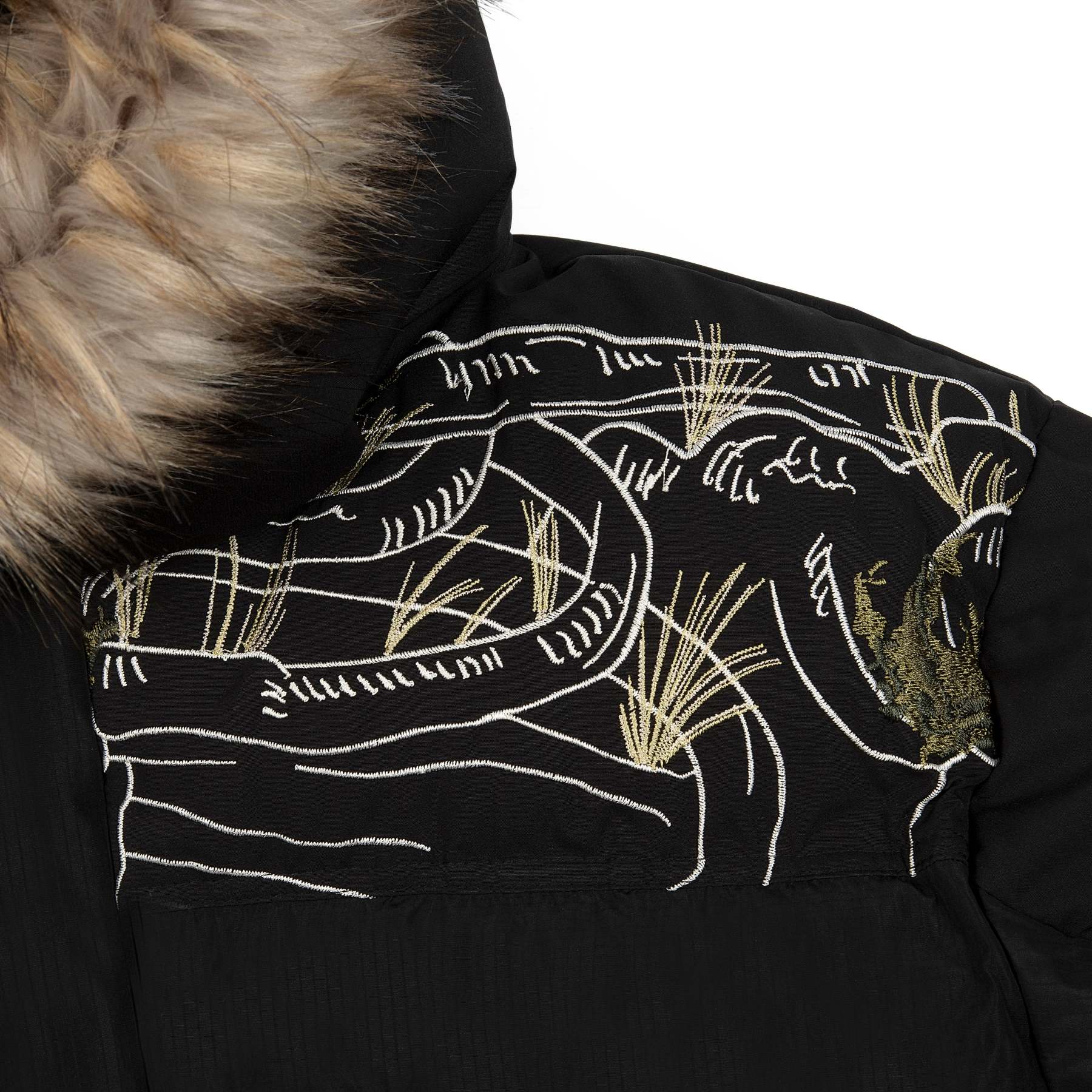 "void" Puffer black-Fineriform