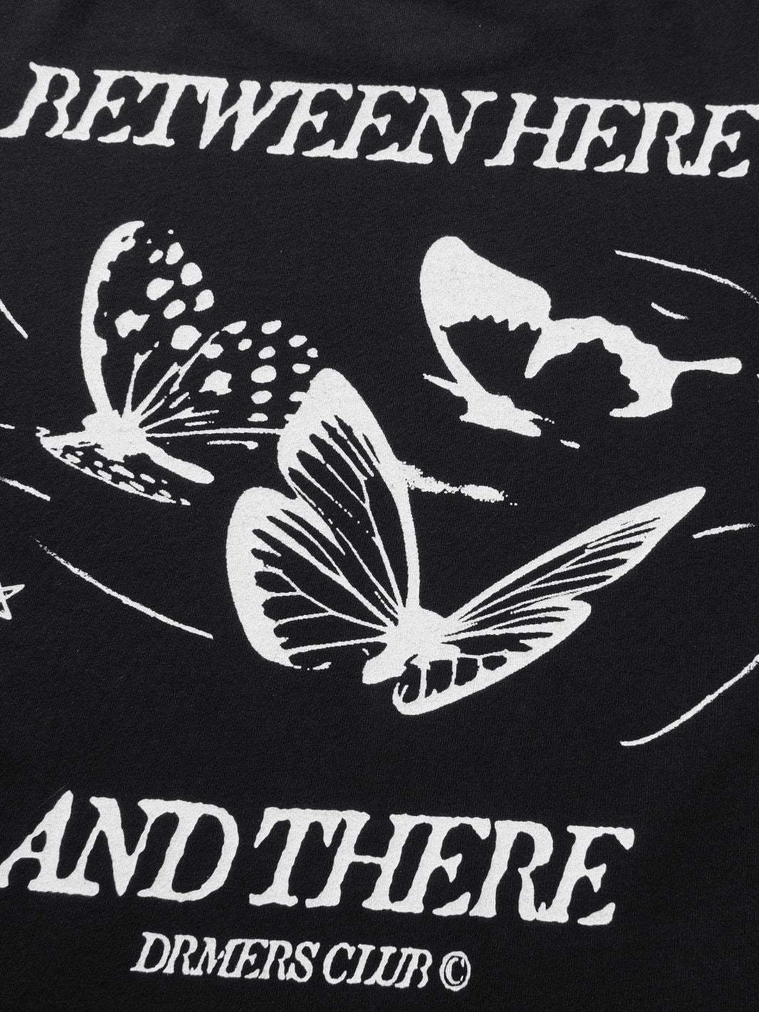 BUTTERFLY TEE - BLACK-Fineriform