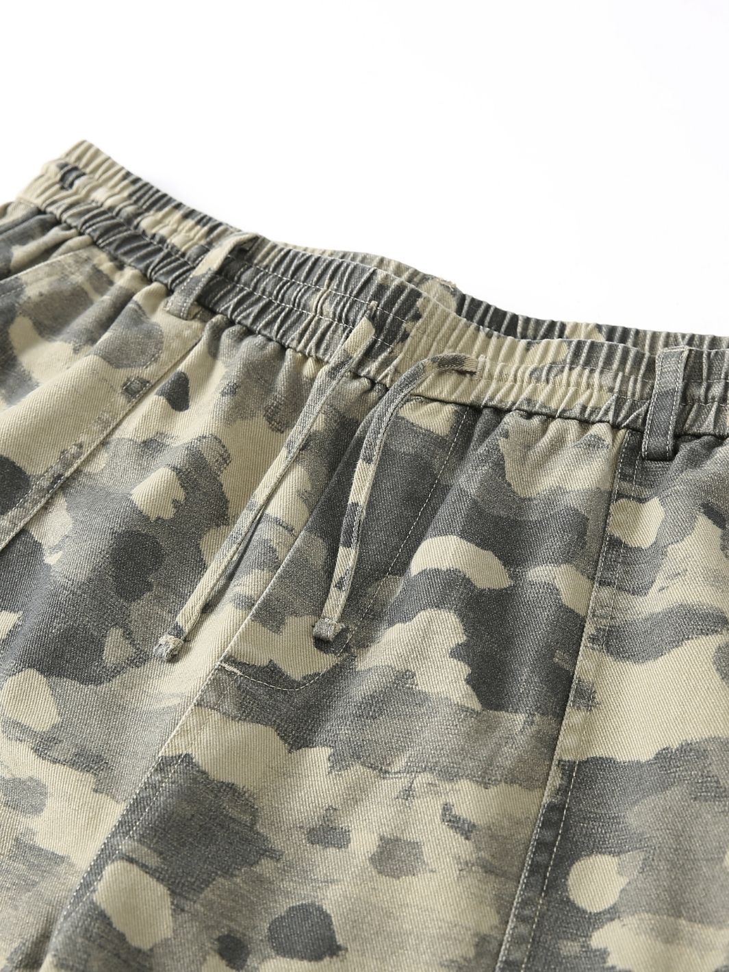 CAMO CARGO SHORTS - DESERT-Fineriform