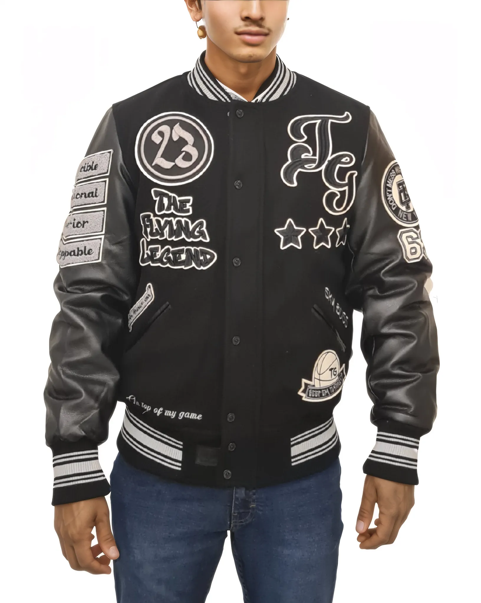 Flying Legend Varsity Jacket 2437-Fineriform