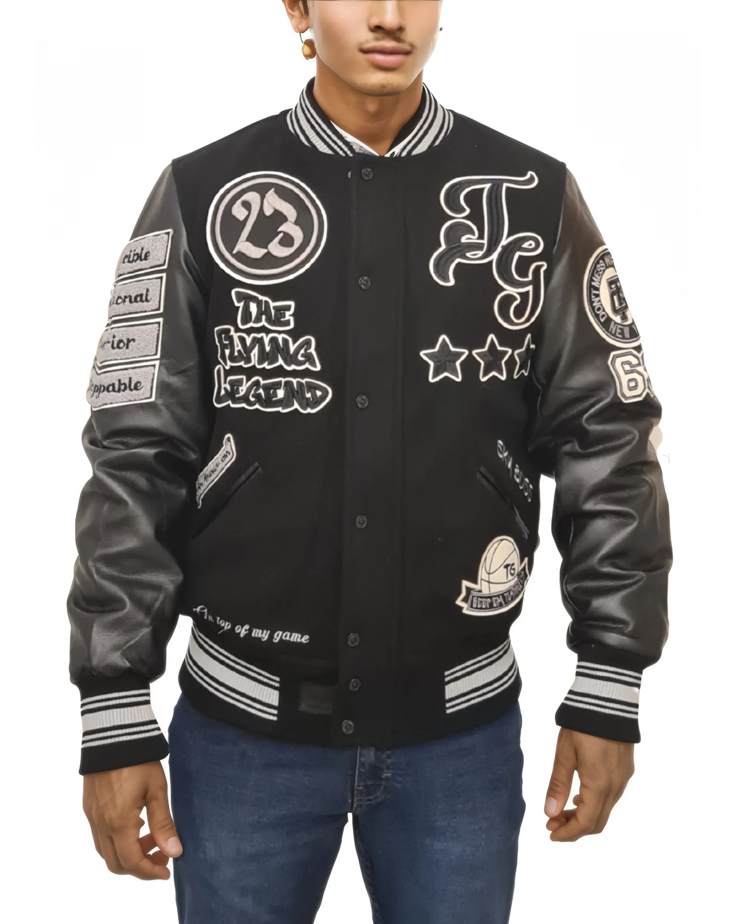 Flying Legend Varsity Jacket 2437-Fineriform