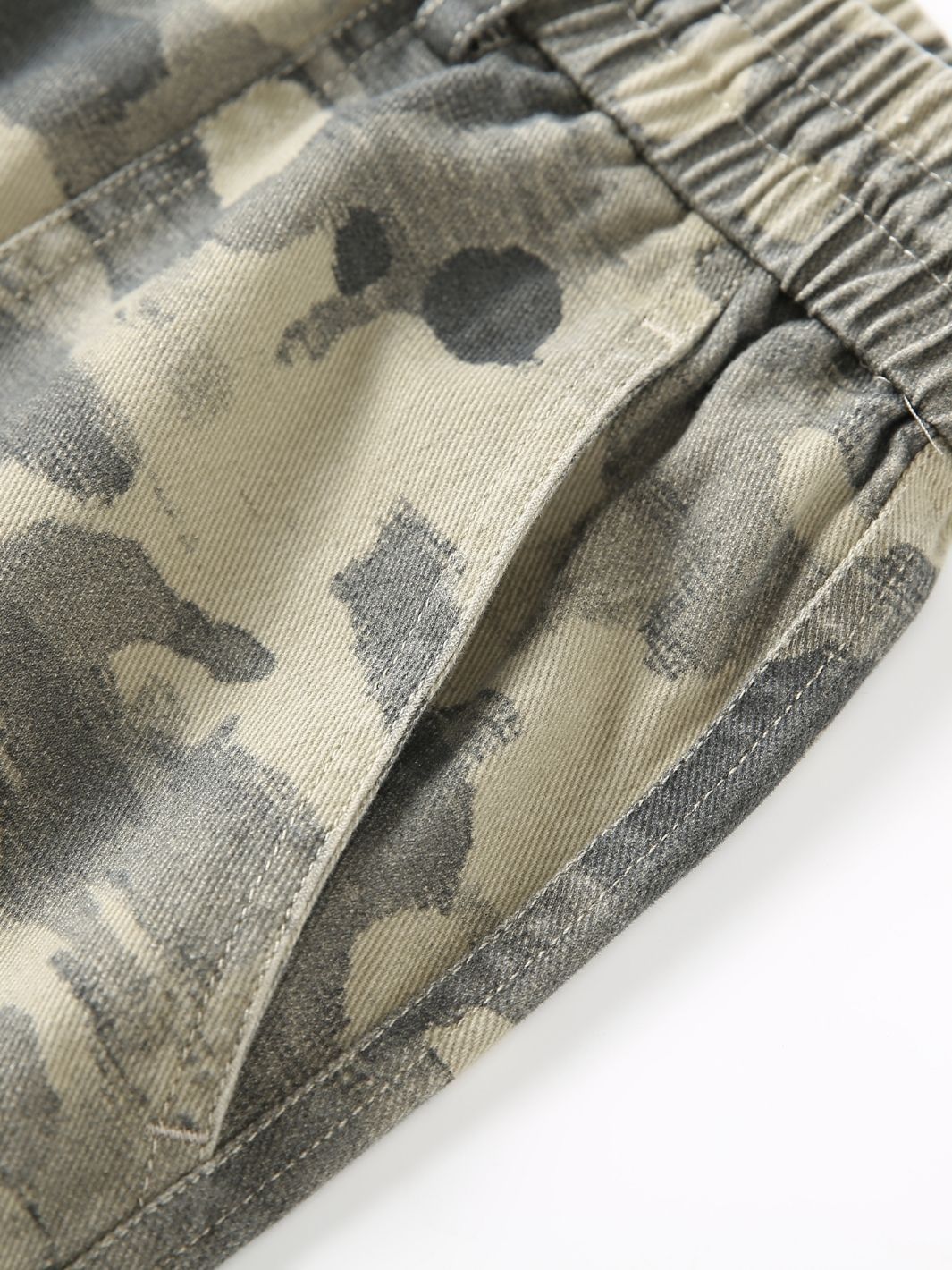 CAMO CARGO SHORTS - DESERT-Fineriform