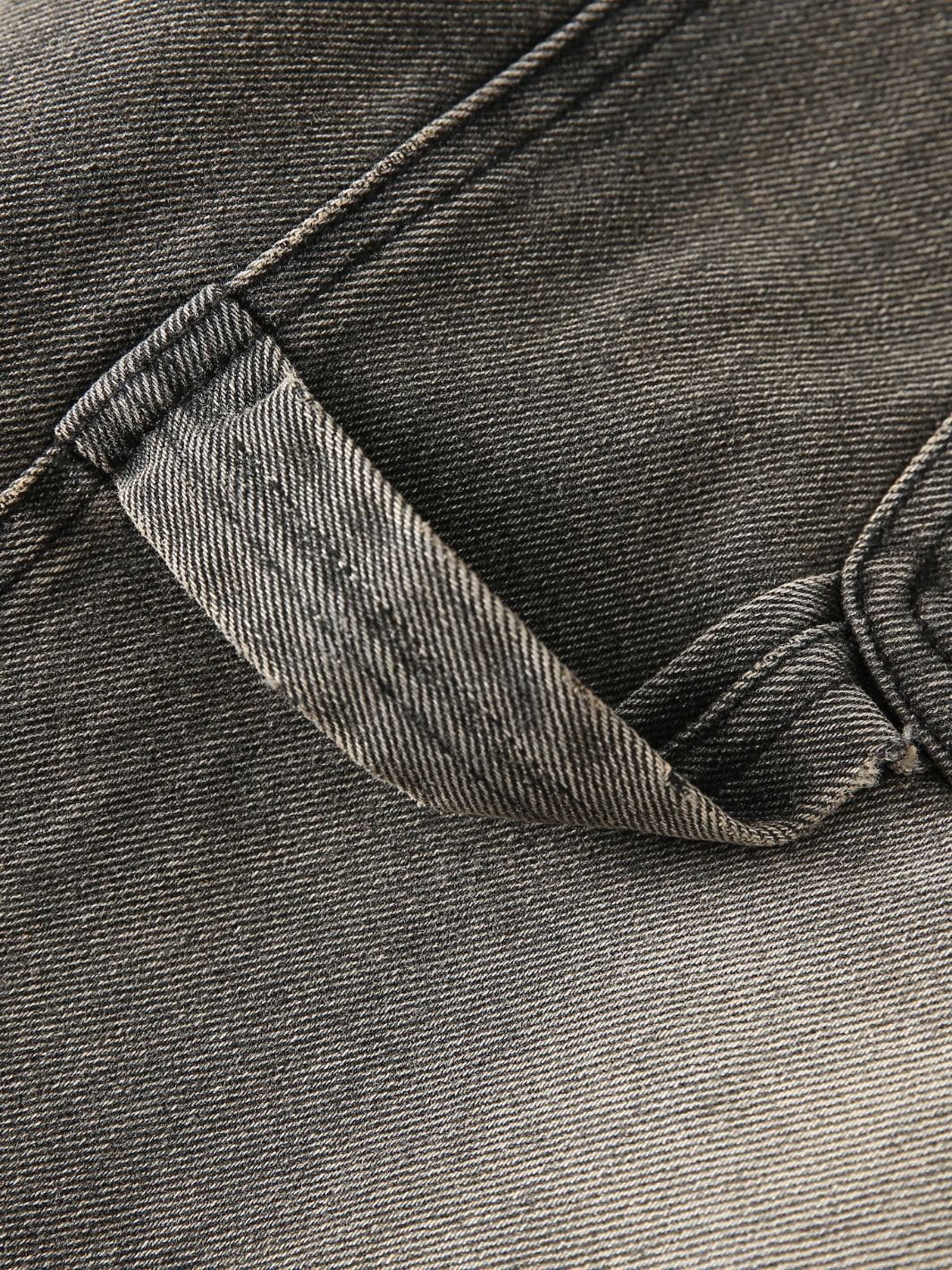 SMILEY STITCH JORTS - MUD BROWN-Fineriform