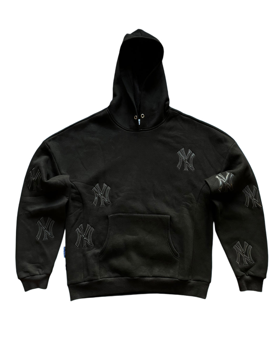 NY Patched Hoodie-Fineriform