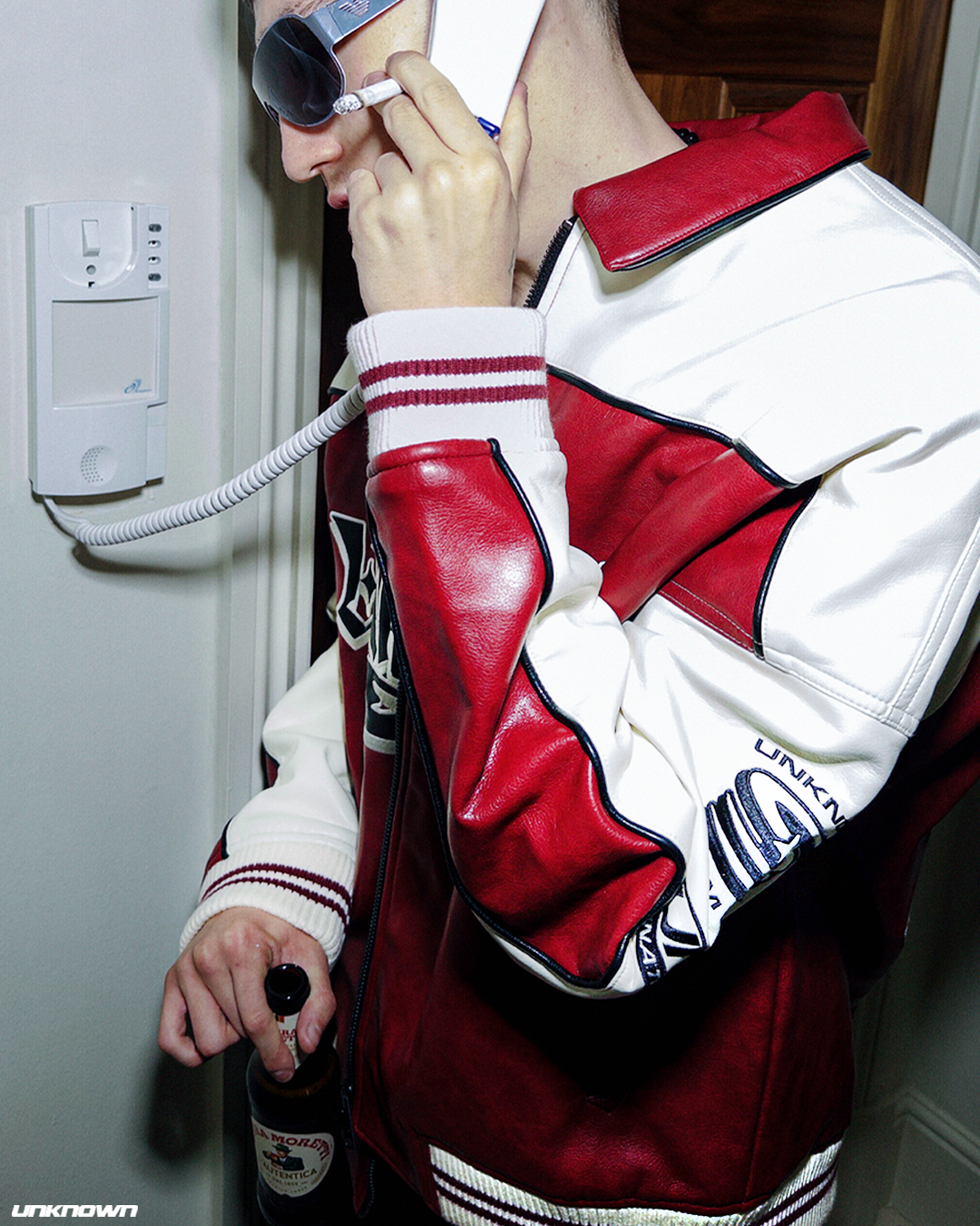 RACING TEAM LEATHER JACKET-Fineriform