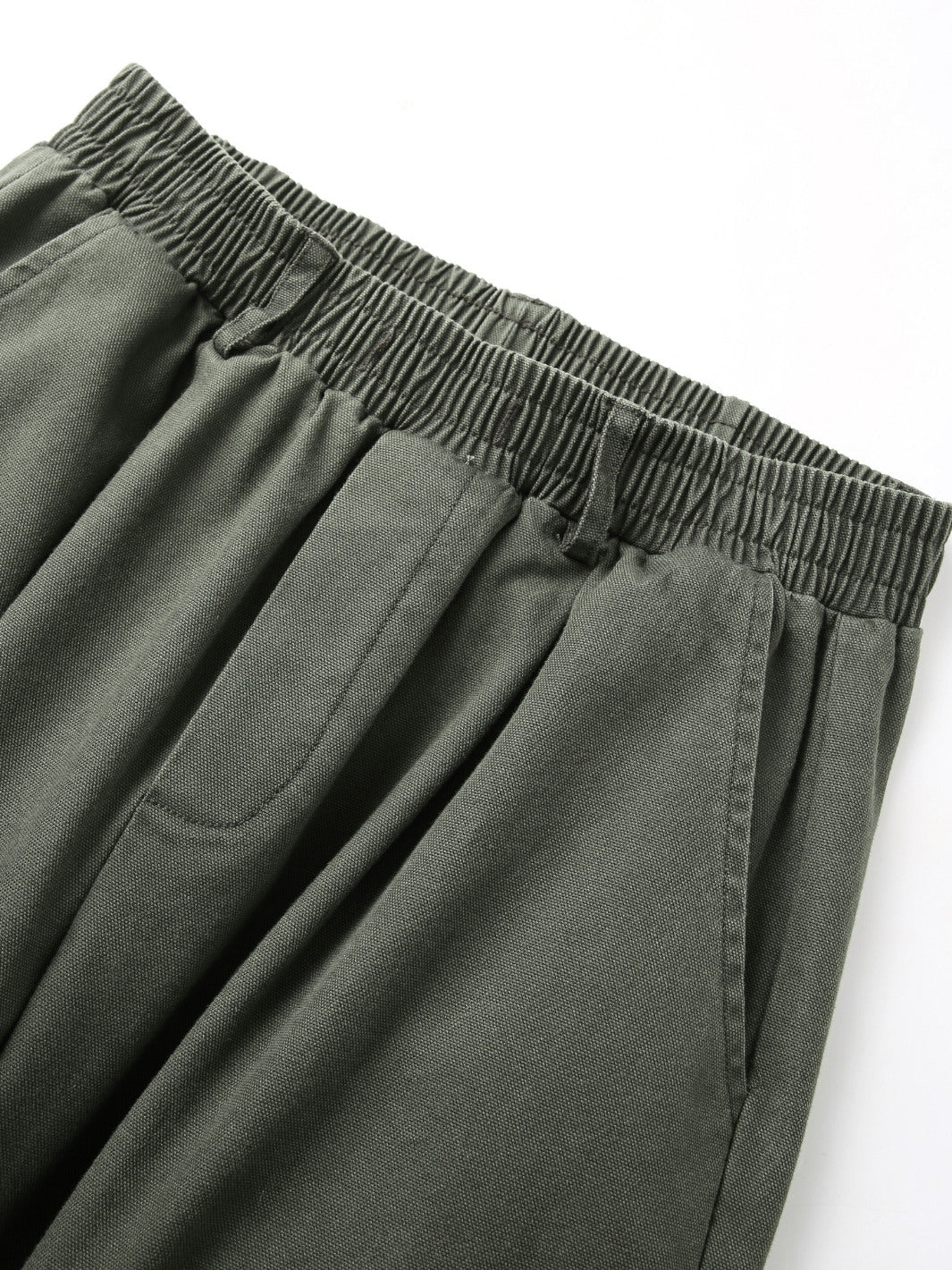 BAGGY CARGO PANTS - ARMY GREEN-Fineriform