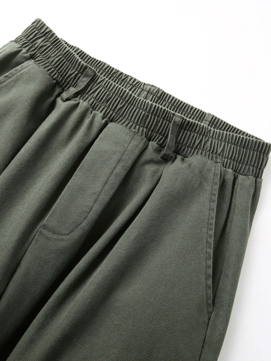 BAGGY CARGO PANTS - ARMY GREEN-Fineriform