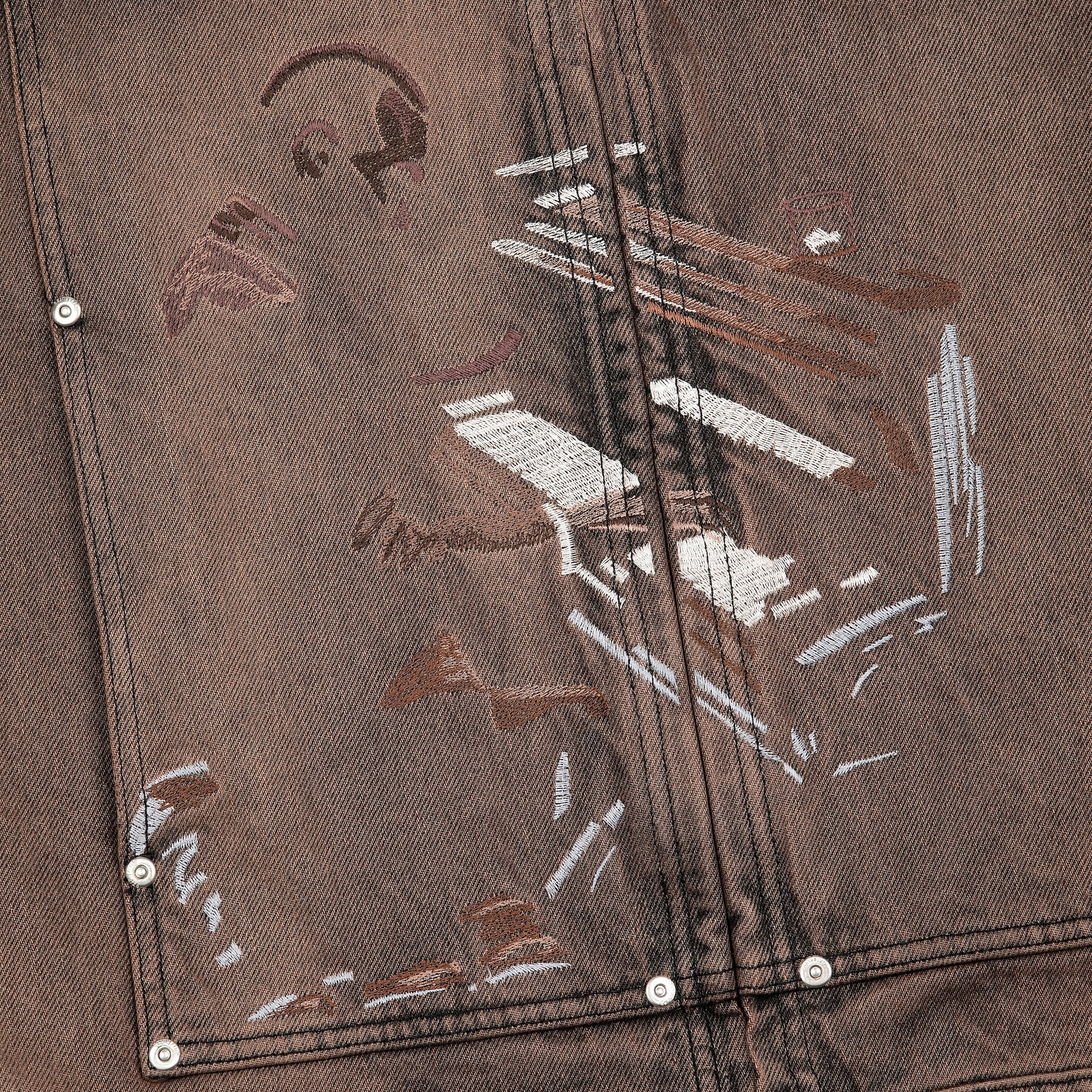 "jazz v2" denim Jacket black-Fineriform