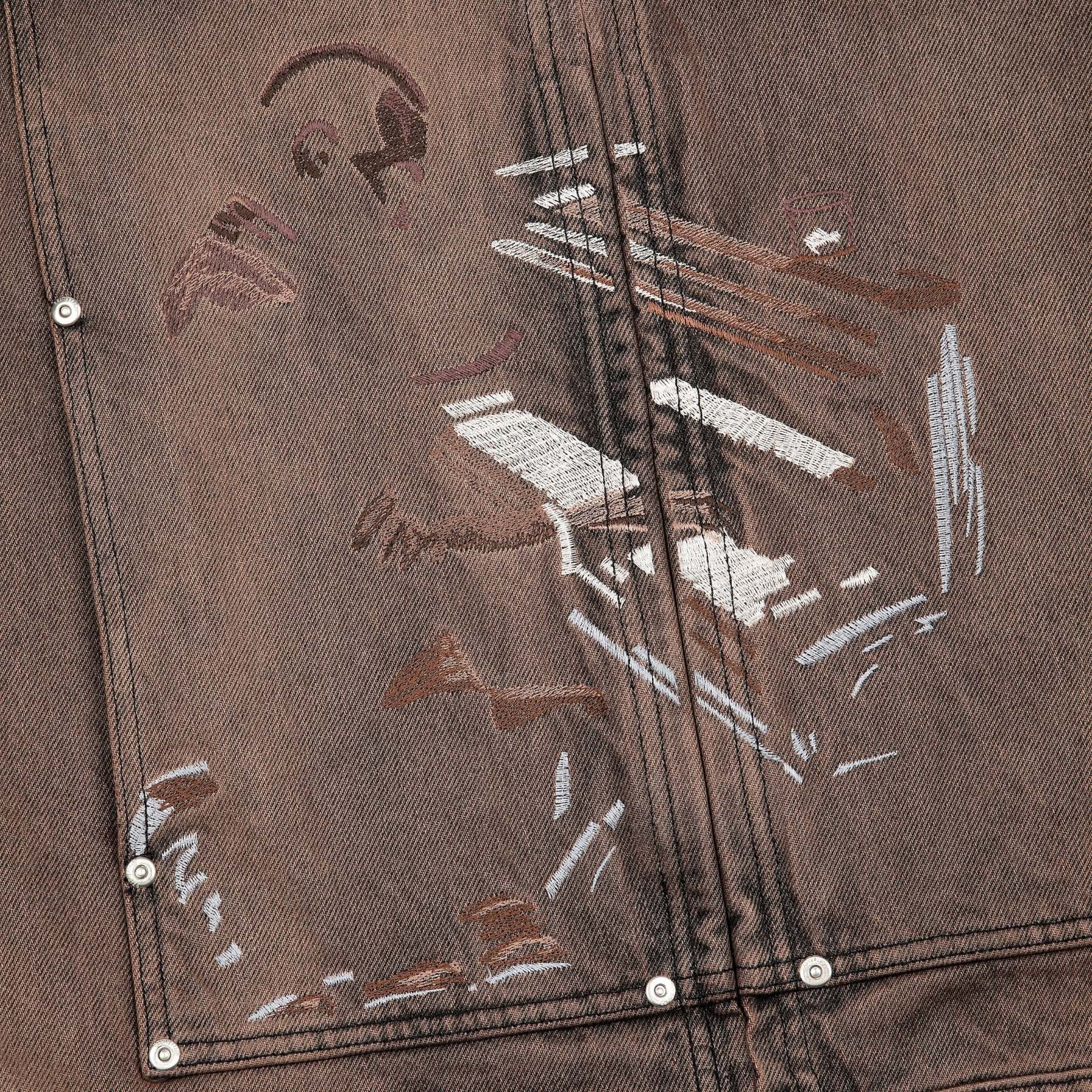 "jazz v2" denim Jacket black-Fineriform