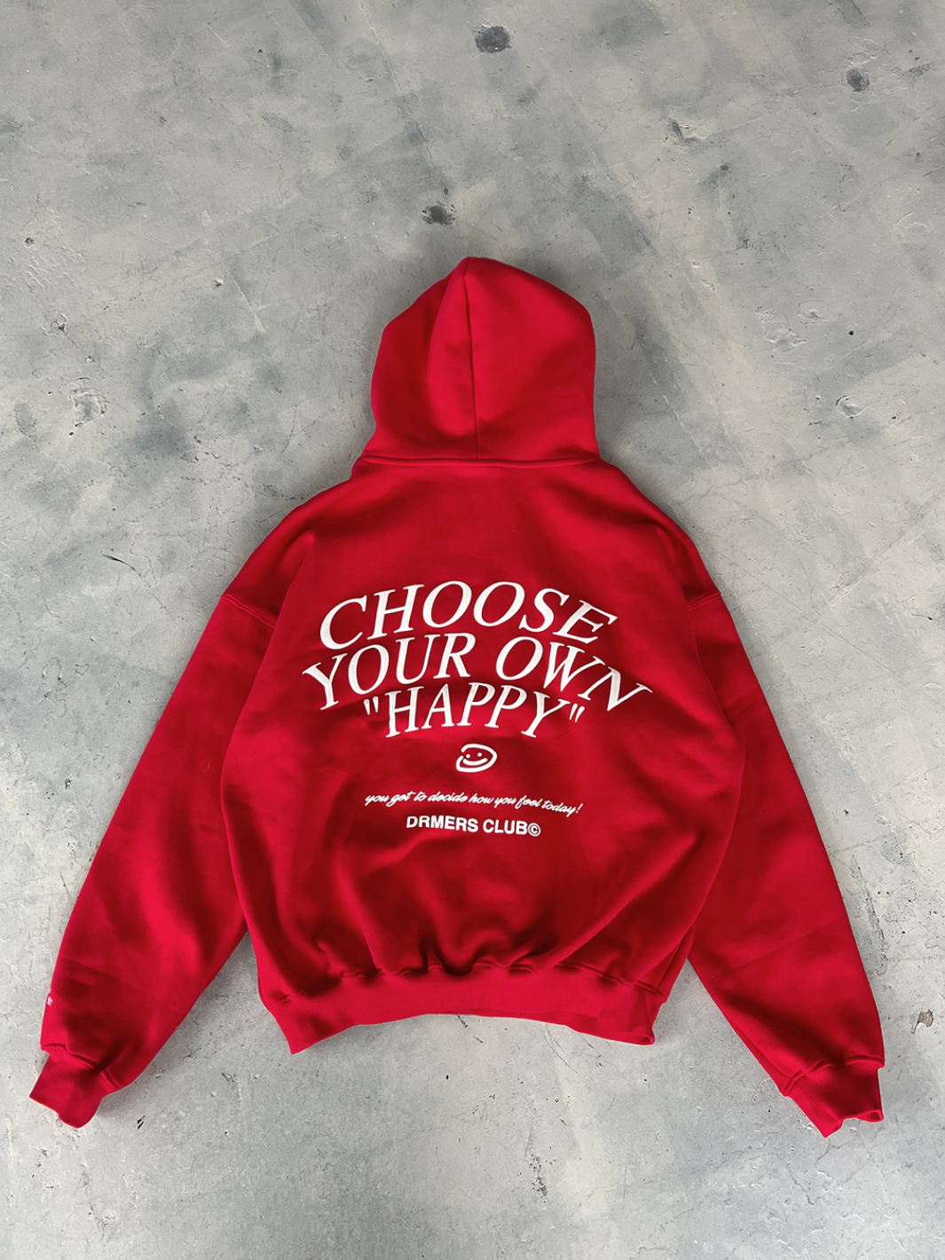 PERSPECTIVE HOODIE - RED-Fineriform