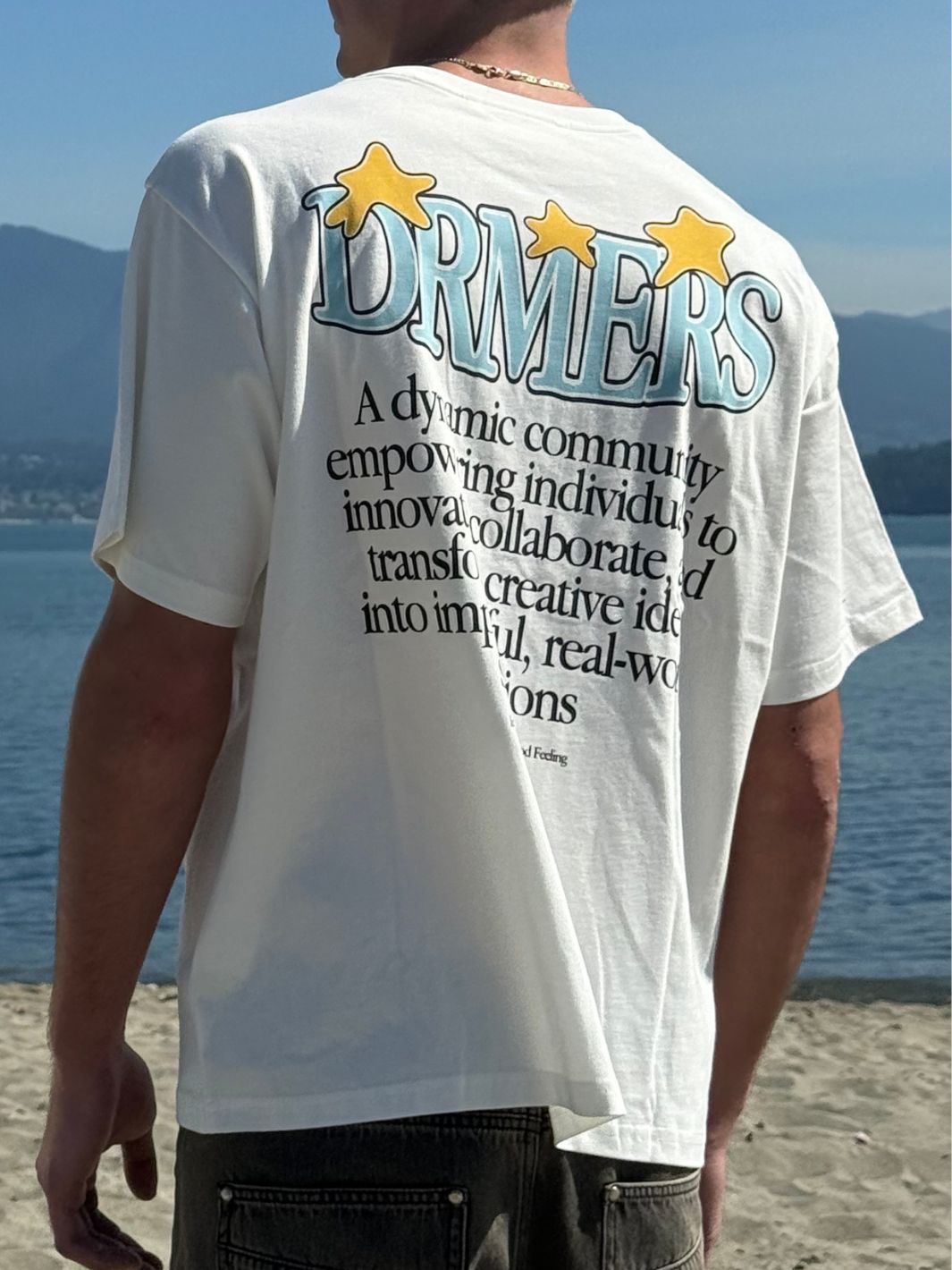 COMMUNITY TEE - WHITE-Fineriform