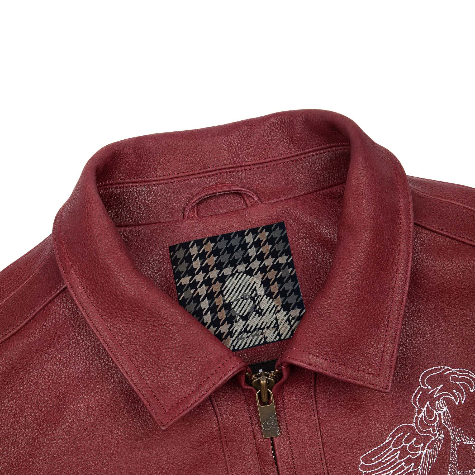 "gallery" Leather Jacket-Fineriform