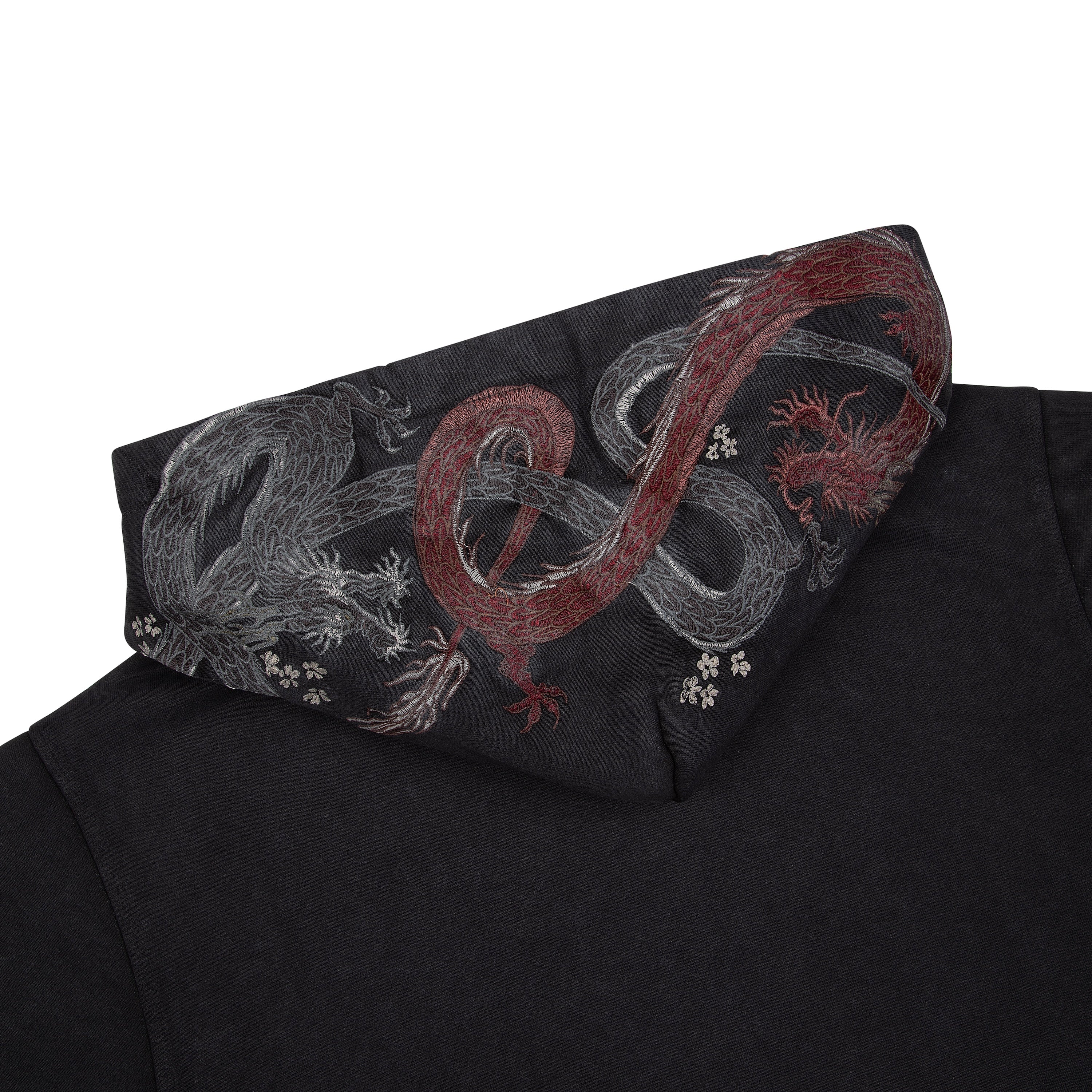 "yakuza" Hoodie black 02-Fineriform