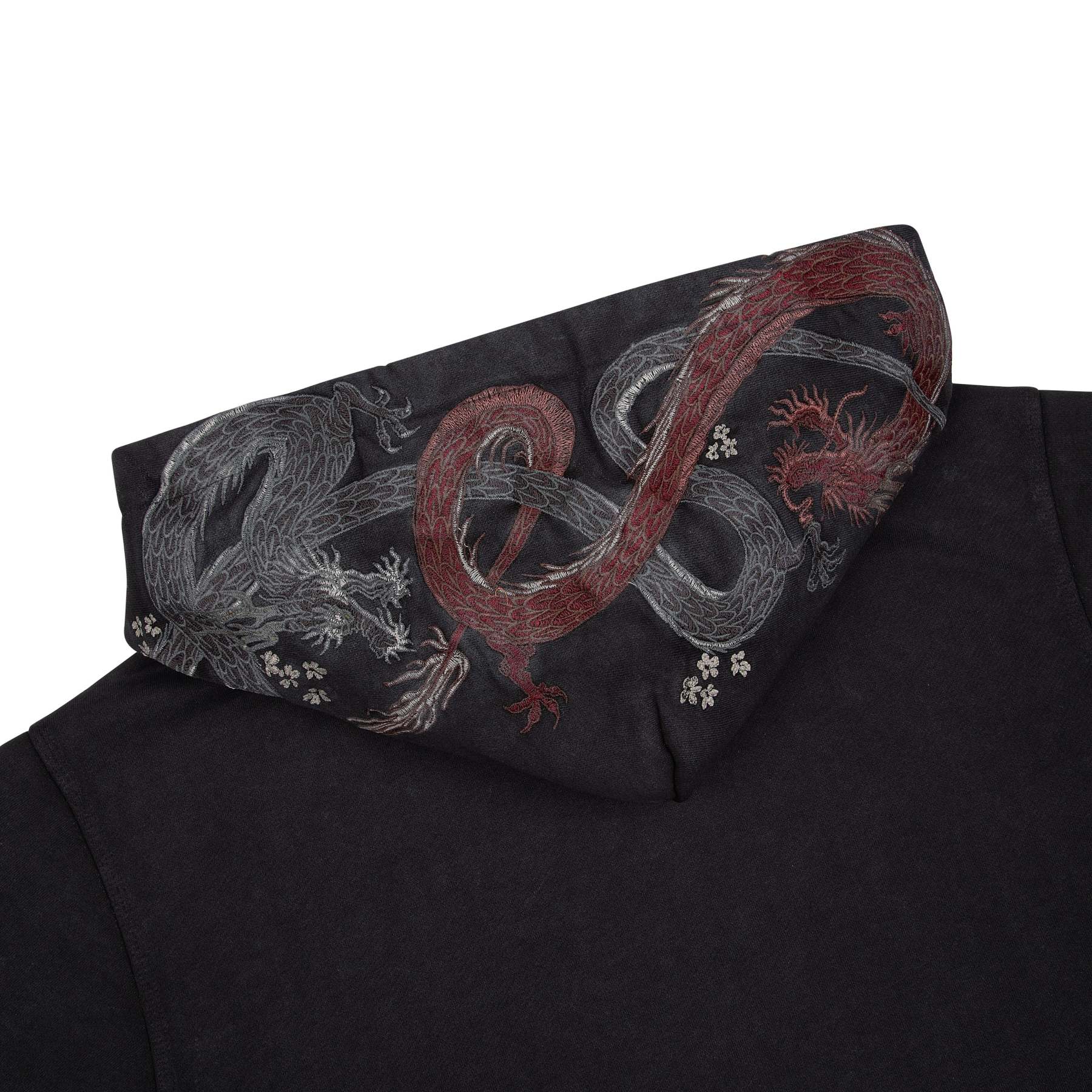 "yakuza" Hoodie black 02-Fineriform