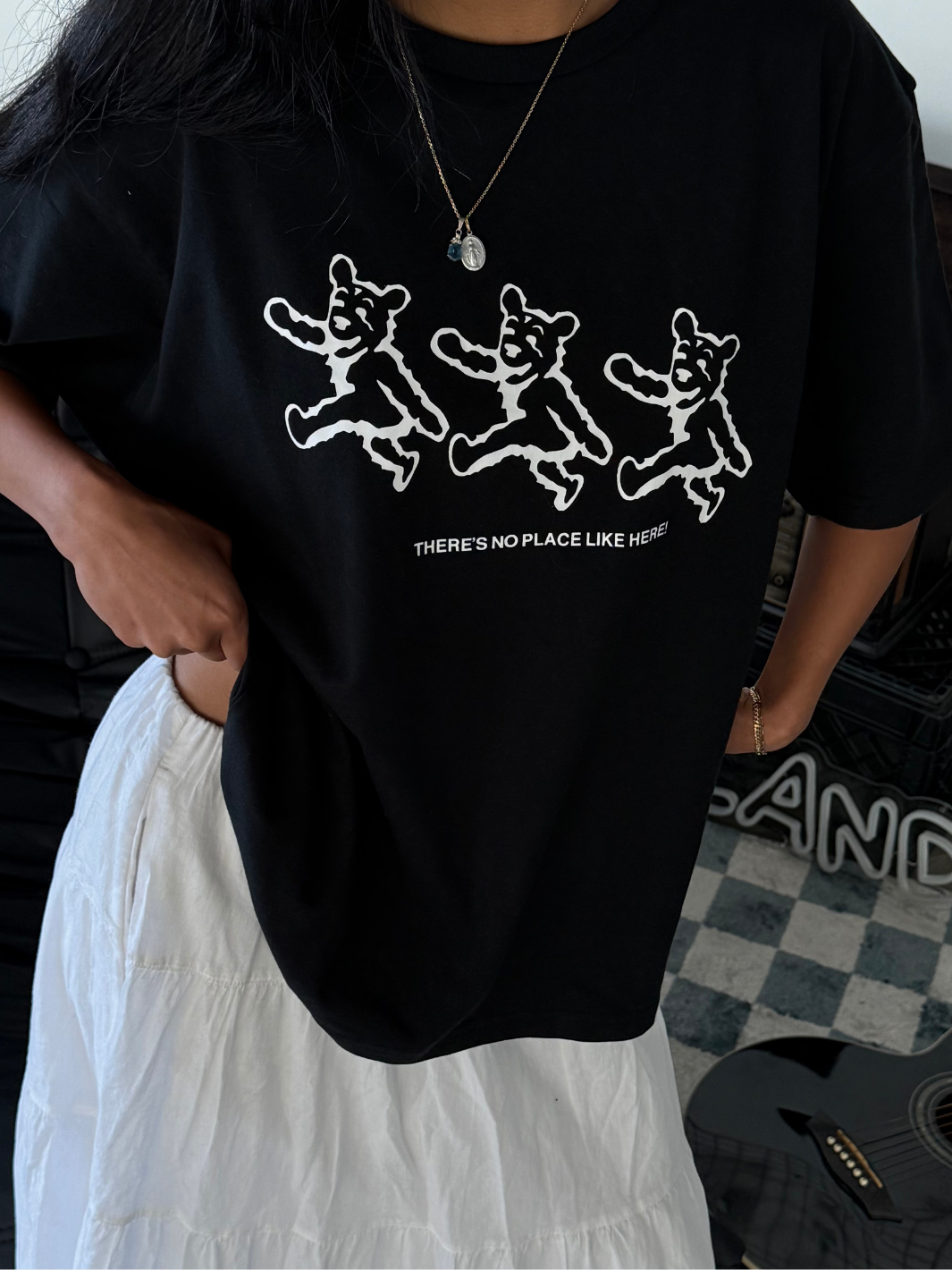 BEAR TEE - BLACK-Fineriform