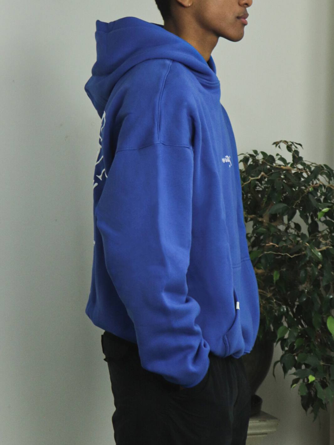 PERSPECTIVE HOODIE - COBALT BLUE-Fineriform