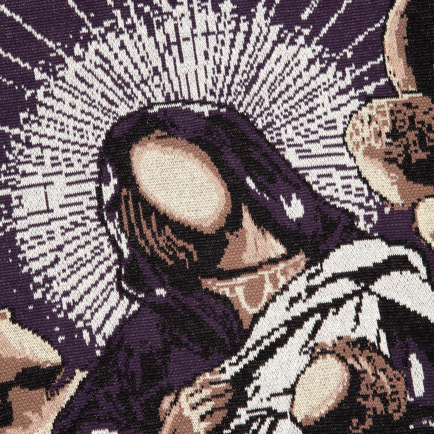 "awakening v2" Jersey knitted purple-Fineriform