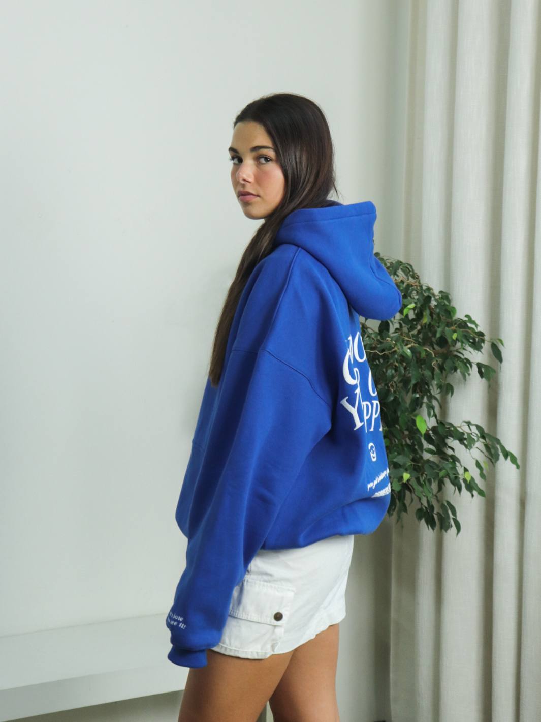 PERSPECTIVE HOODIE - COBALT BLUE-Fineriform