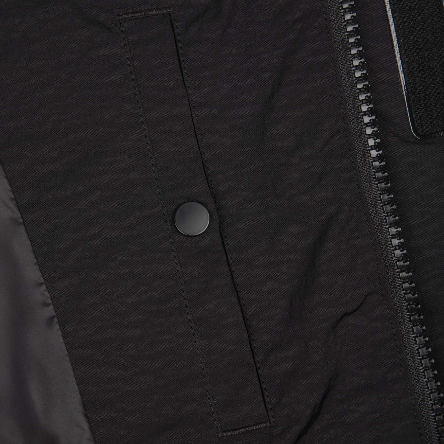 "yakuza" down Puffer jacket black-Fineriform