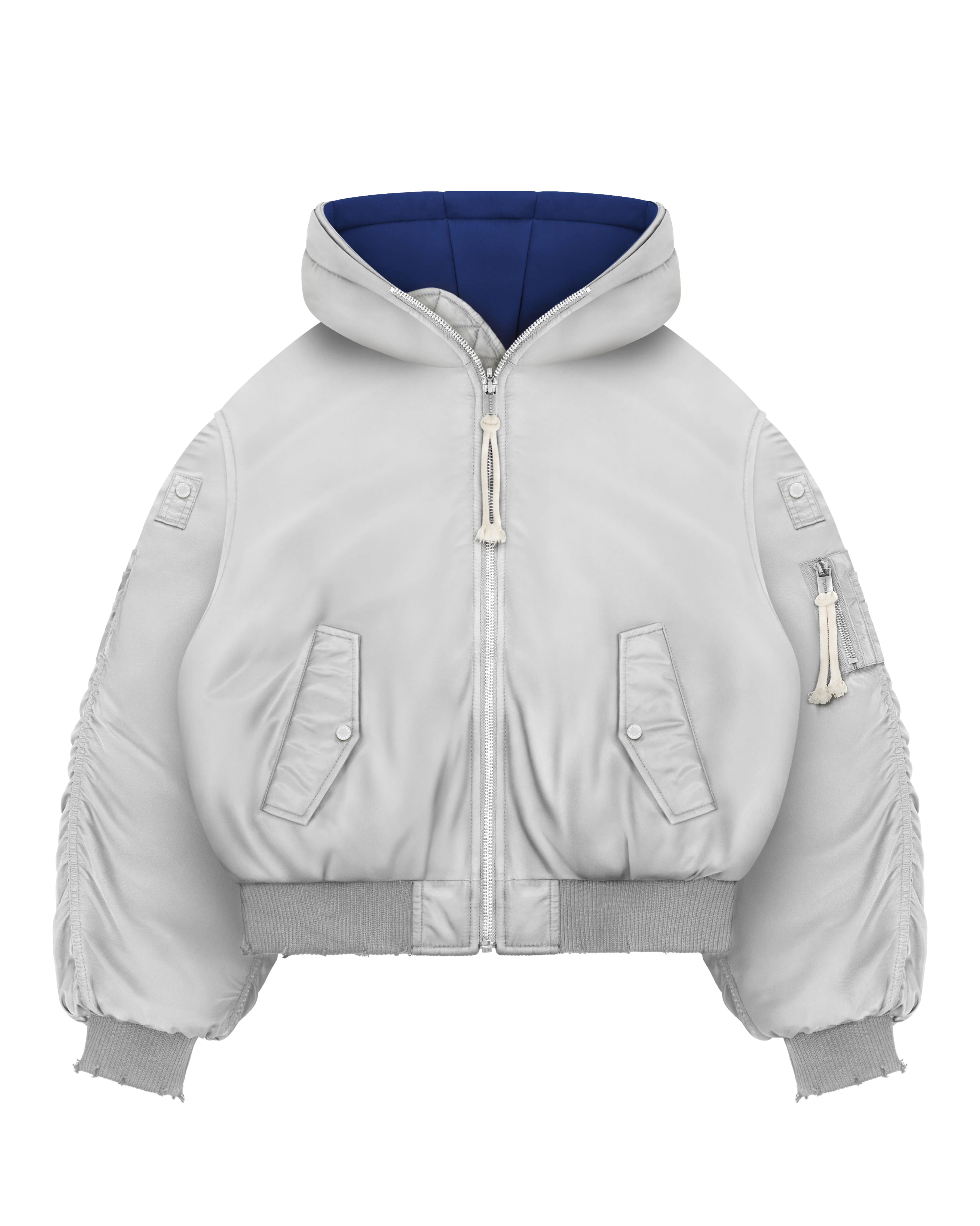 Fur Bomber Jacket-Fineriform