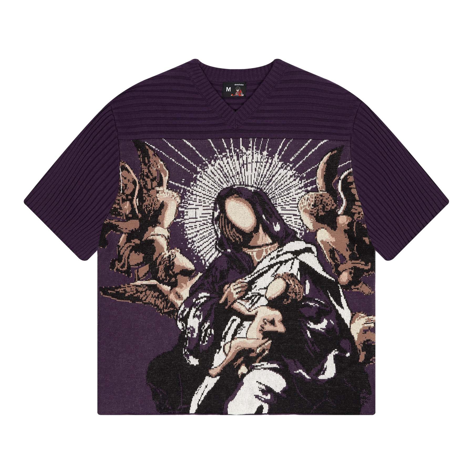 "awakening v2" Jersey knitted purple-Fineriform