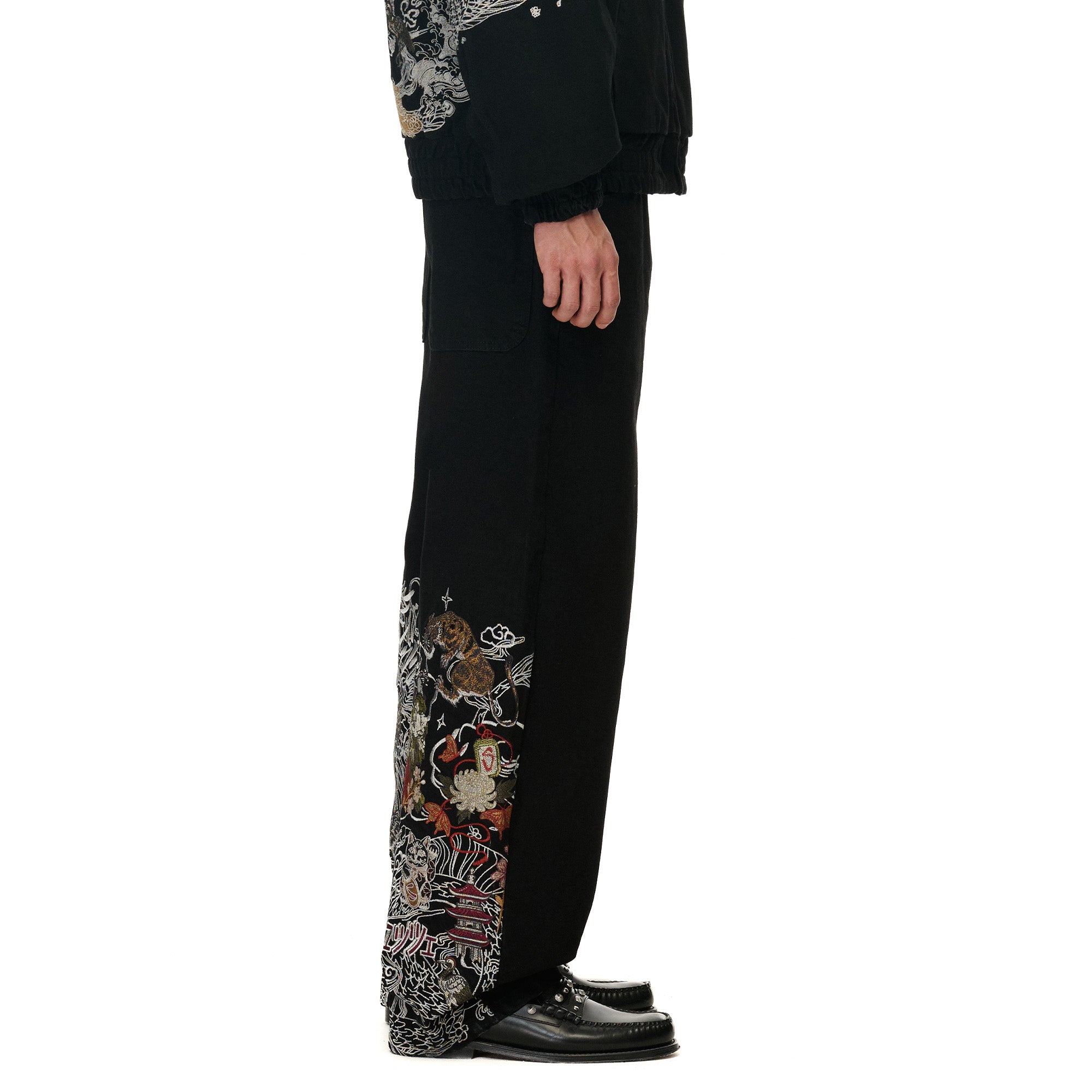 "yakuza" Denim black 02-Fineriform