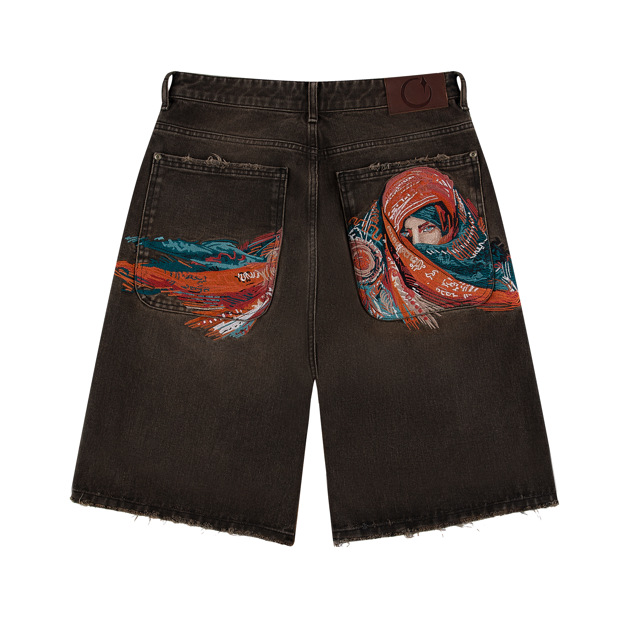 "yasmin v3" Jorts brown updated fit-Fineriform