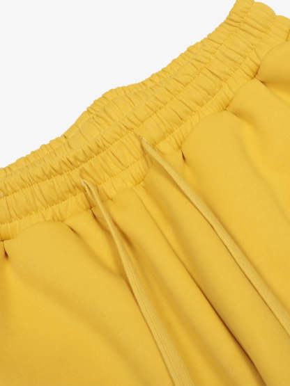 Fleece Vintage Side Stripe Drape Paratrooper Machete Wide Leg Pants - 2488-Fineriform
