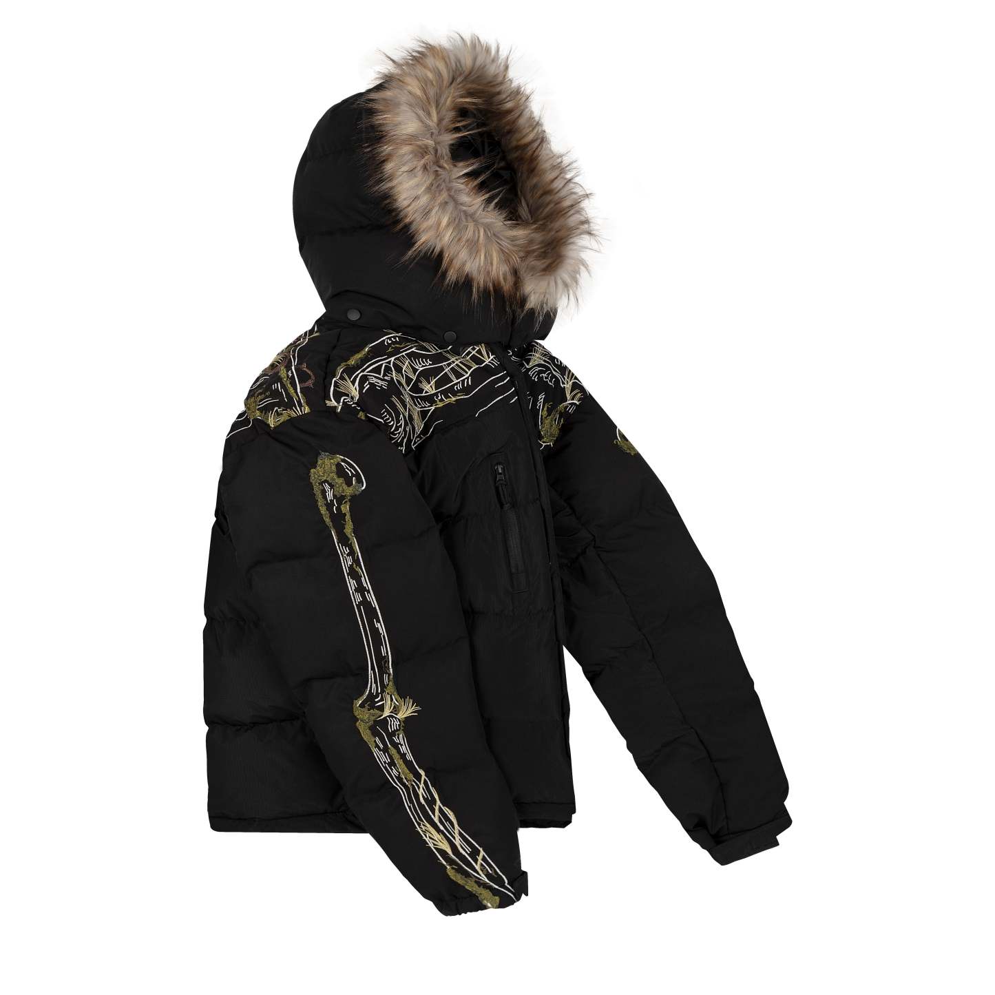 "void" Puffer black-Fineriform