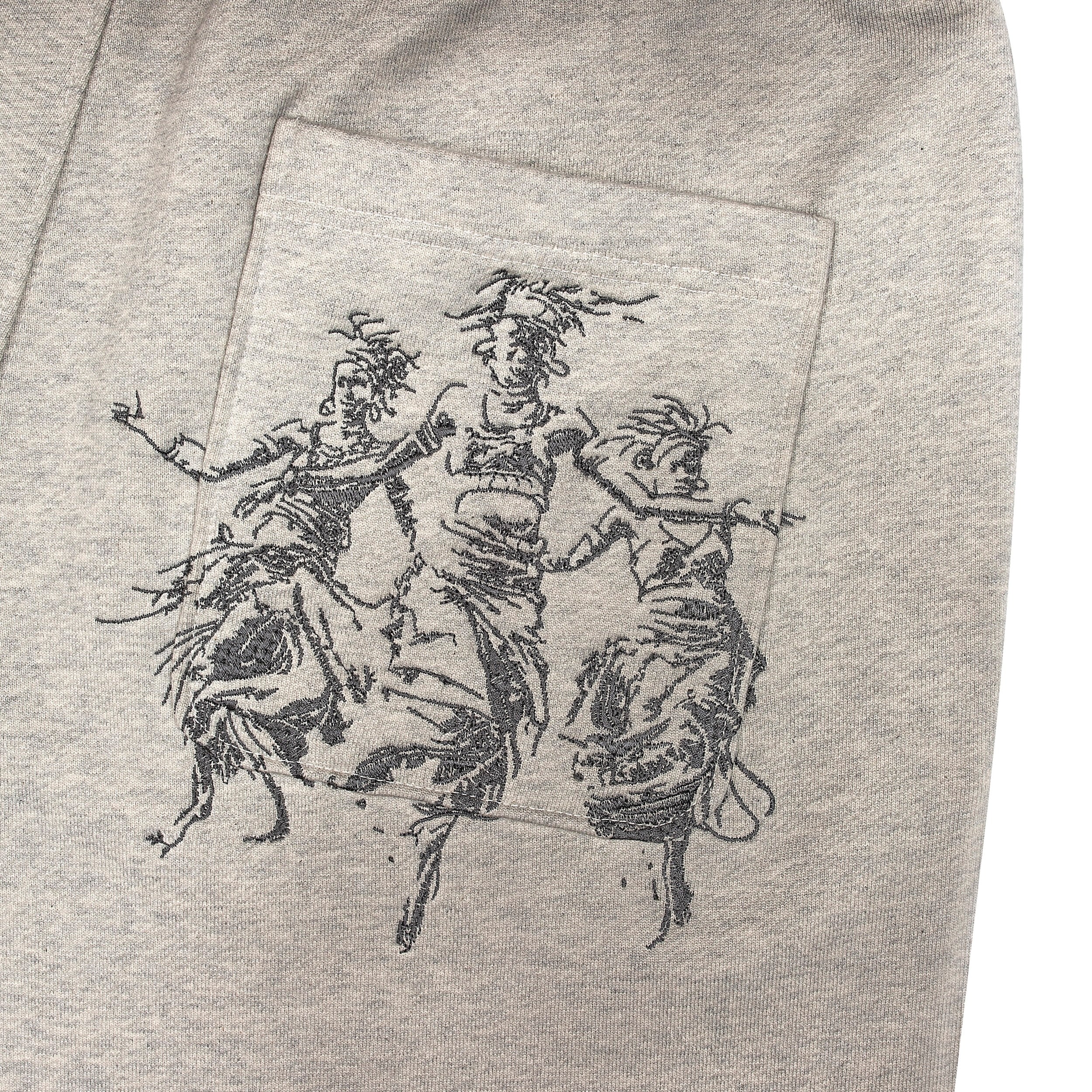 "mosaic" Jogger grey melange-Fineriform