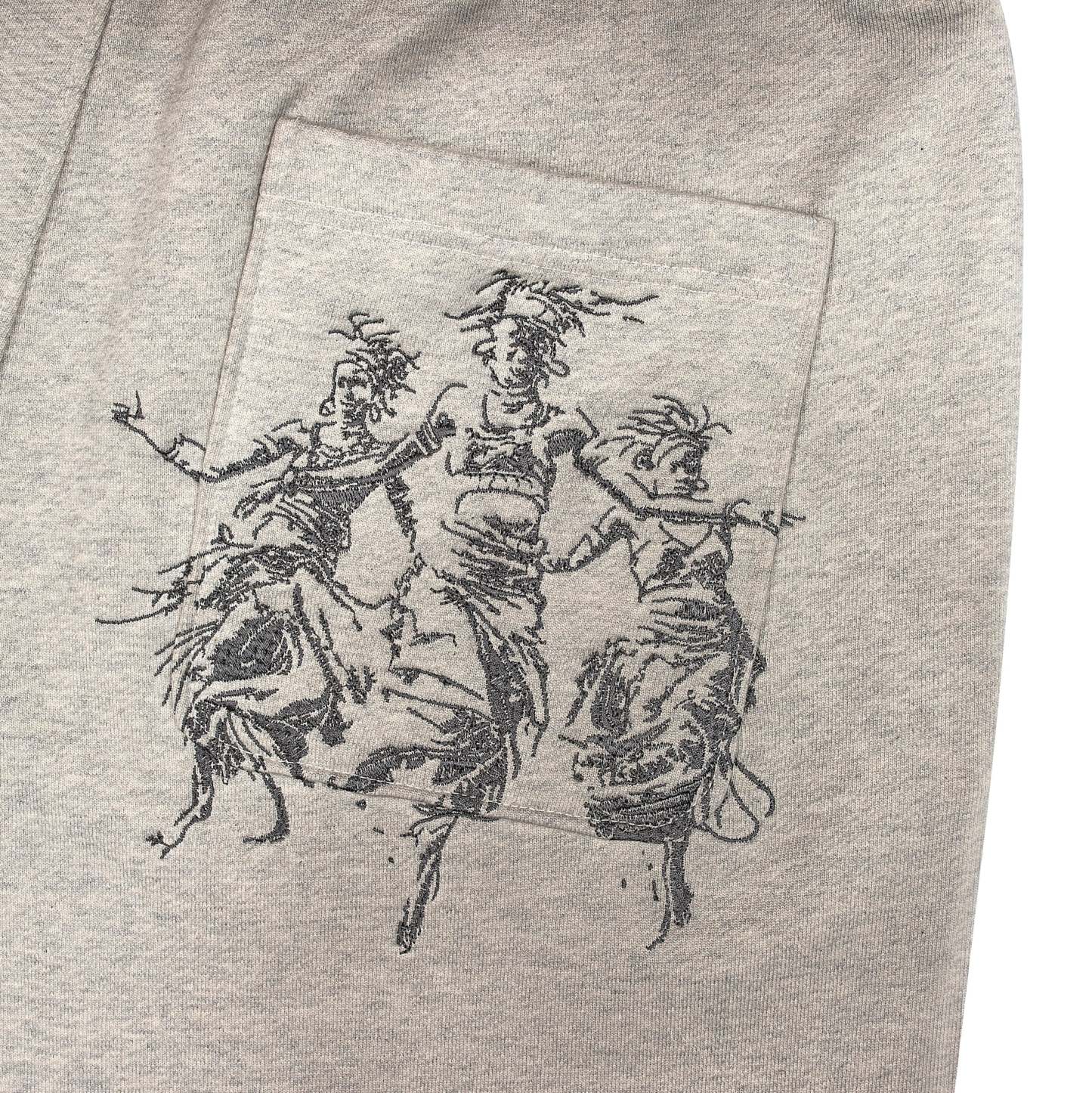 "mosaic" Jogger grey melange-Fineriform