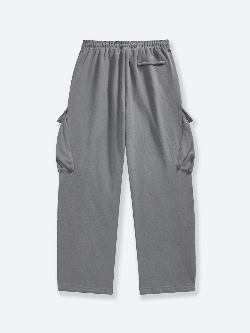 BAGGY CARGO SWEATPANTS - CHARCOAL-Fineriform