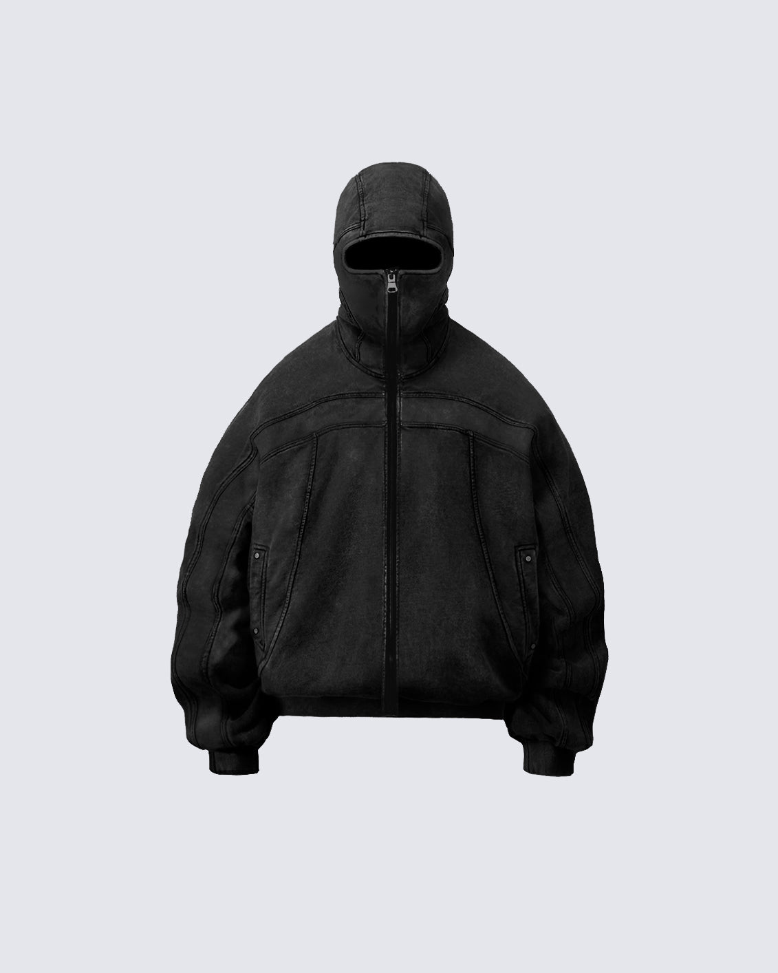 KIIKIO Classic Zip Pullover Hoodie-Fineriform