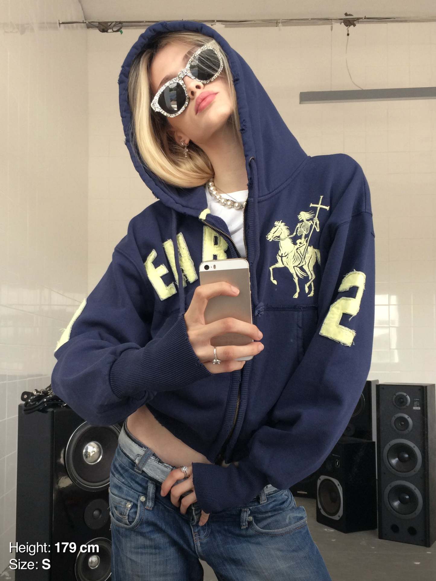 2010 ZIP HOODIE - NAVY-Fineriform